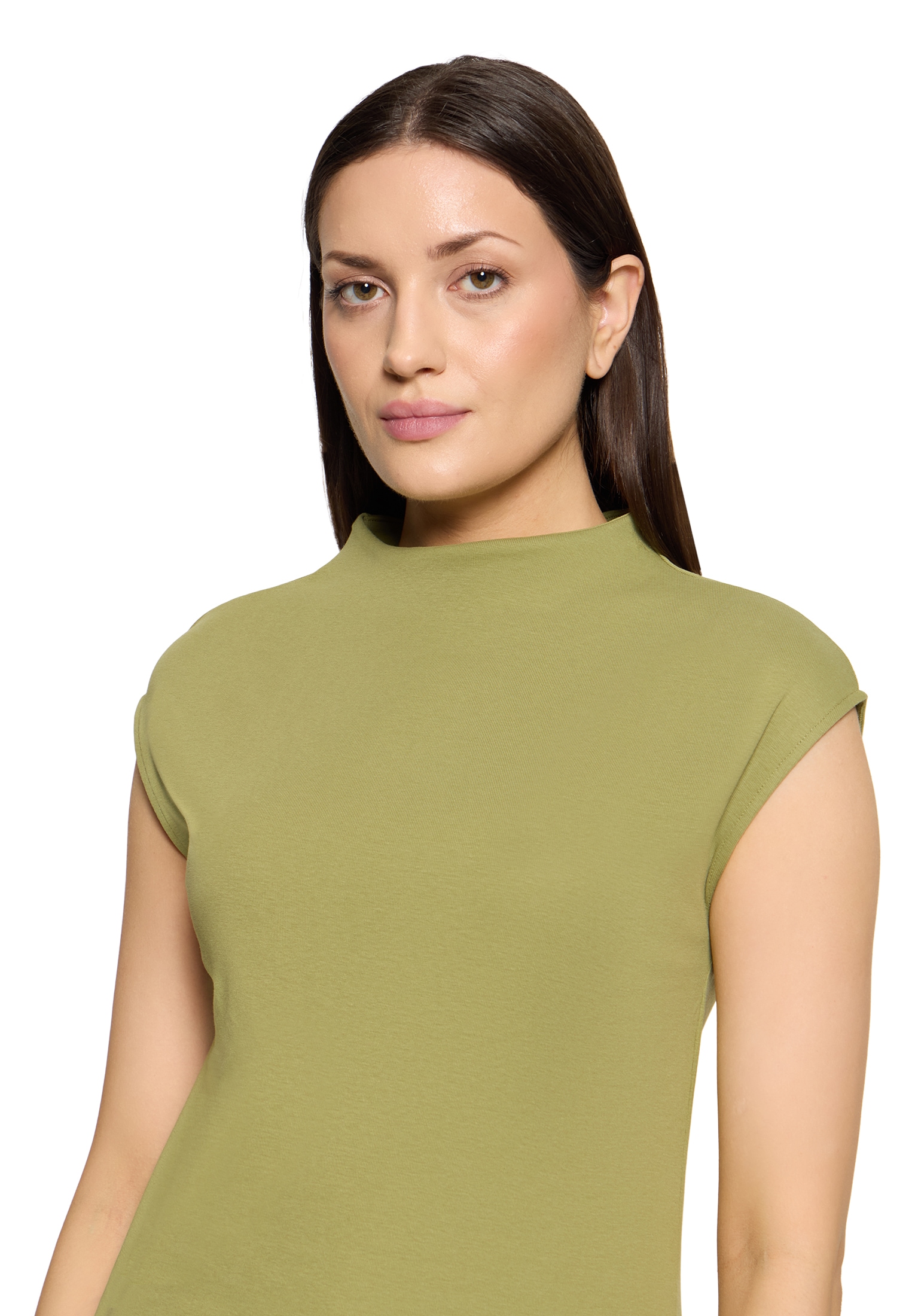 Cartoon T-Shirt »Damen mit Kragen« 1