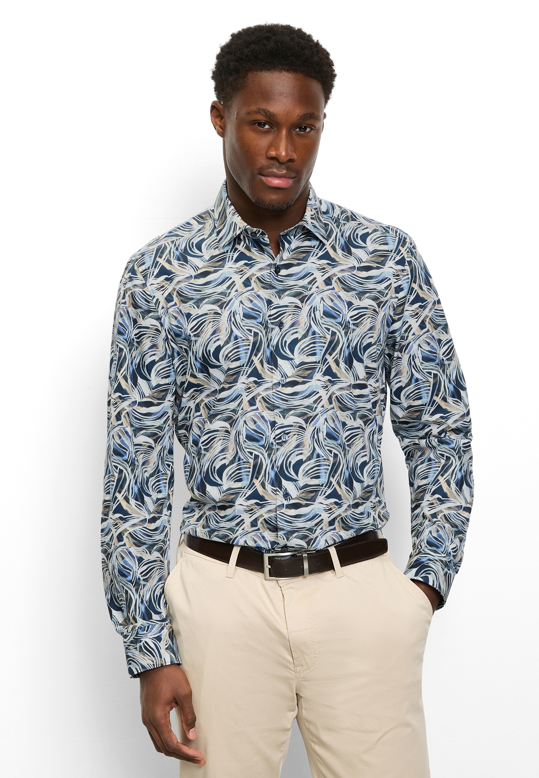 OLYMP Langarmhemd "Level Five" Businesshemd, body fit, New York Kentkragen günstig online kaufen