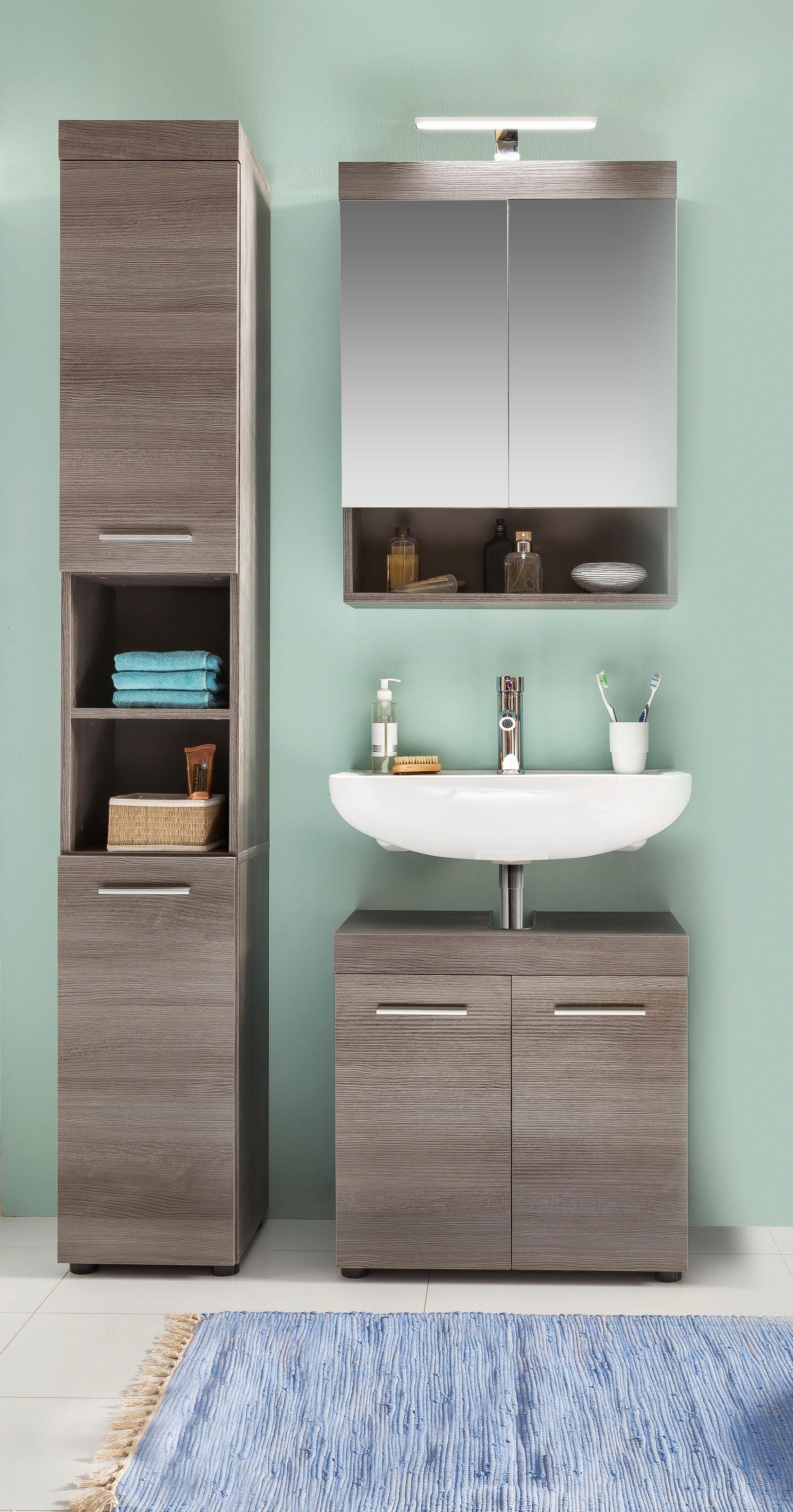 welltime Badmöbel-Set "Royan" Set, 3 Stk. tlg. günstig online kaufen