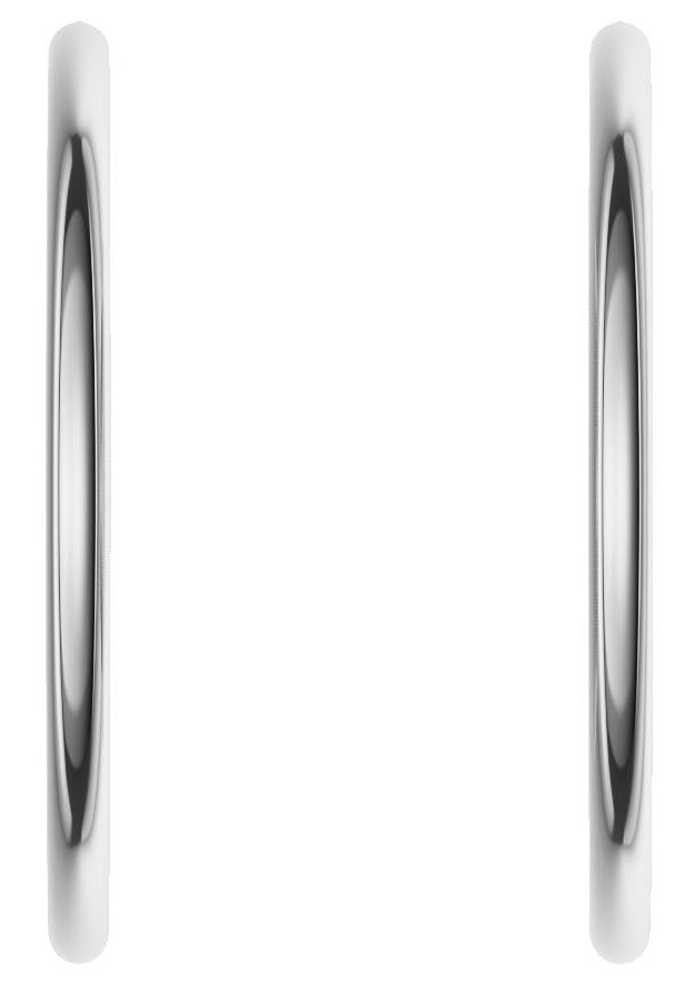 Firetti Paar Creolen »Schmuck Geschenk Silber 925 2,5 mm breit«, Made in Germany