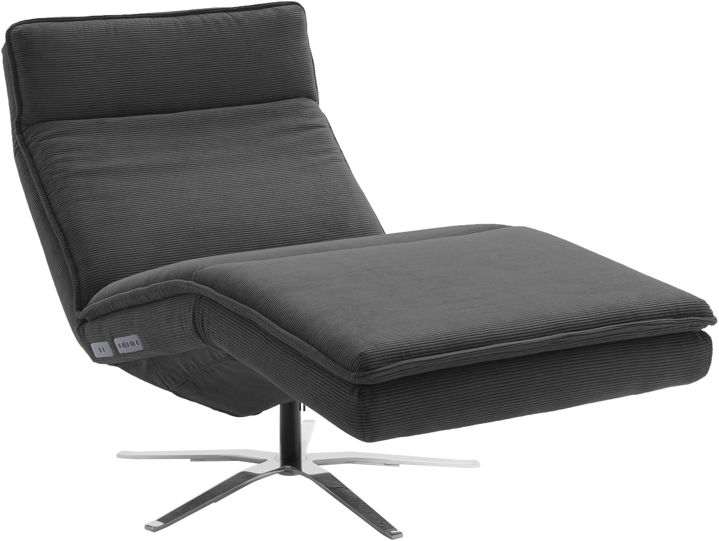SCHÖNER WOHNEN-Kollektion Relaxsessel "Belize, Ergonomischer Liege-Luxus zum Entspannen" Herz-Waage-Position, motorische Verstellung & USB-Anschluss
