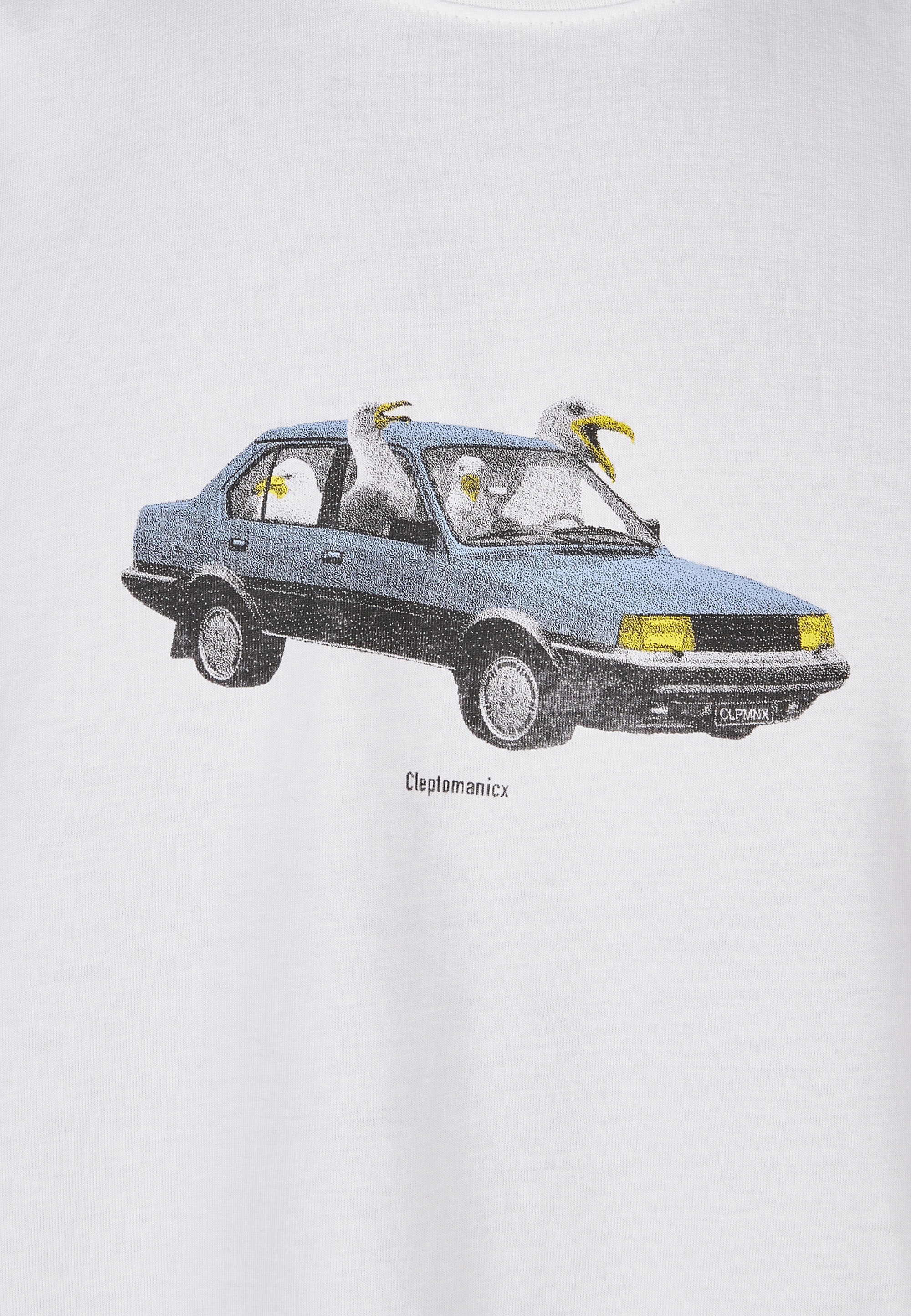 Cleptomanicx T-Shirt »Carsharing«, mit lustigem Frontprint