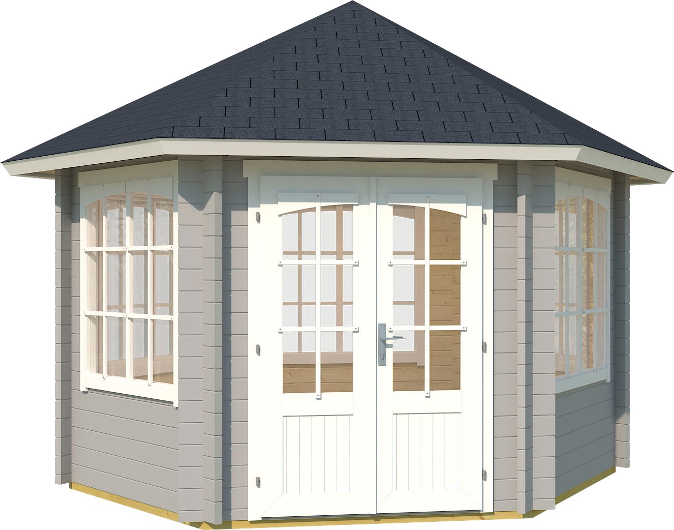 LASITA MAJA Pavillon "Ilmenau" BxT: 420x363,7 cm, Fichtenholz günstig online kaufen