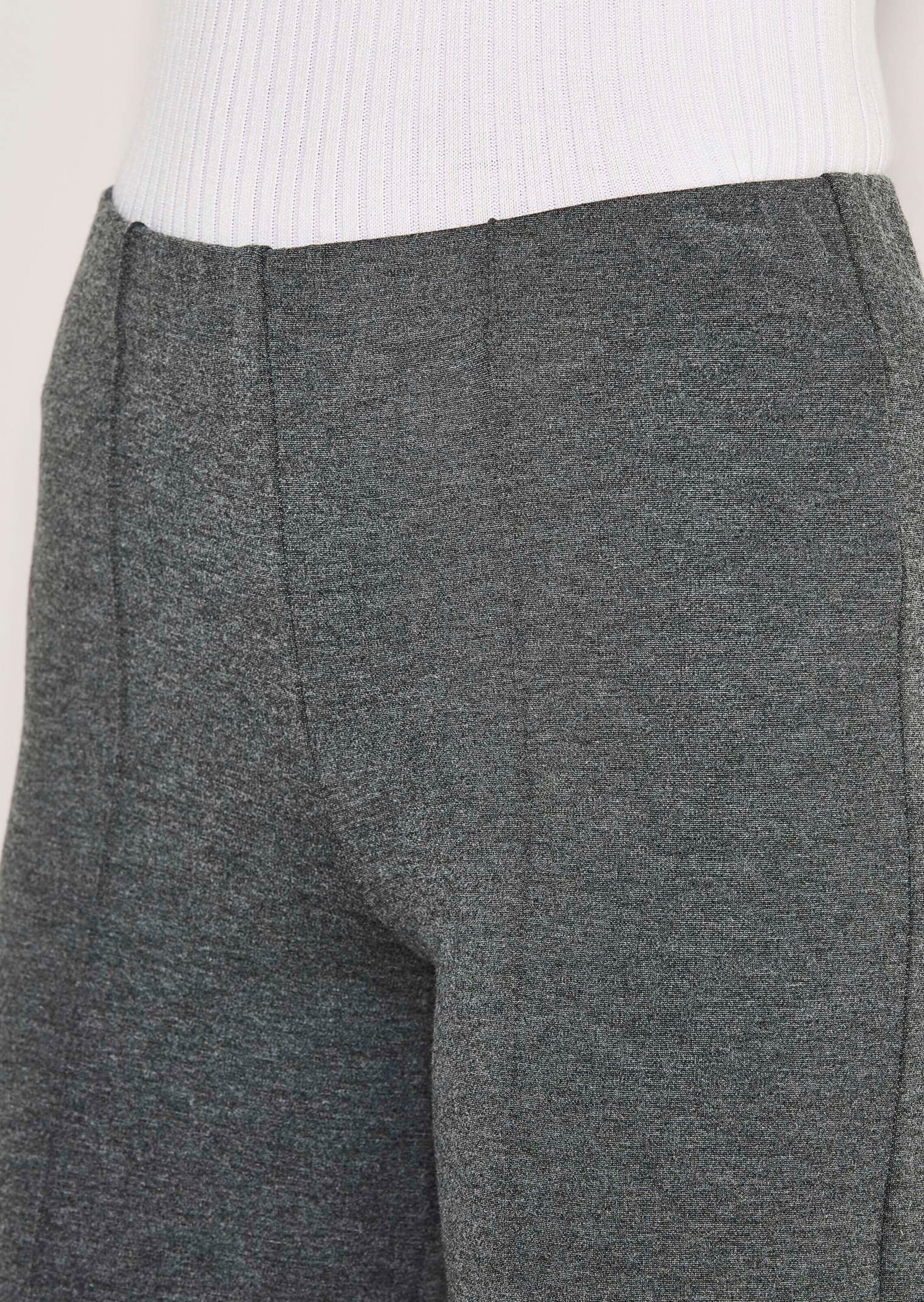 MADELEINE Jerseyhose »Jerseyhose Weite Jerseyhose mit Biesen«