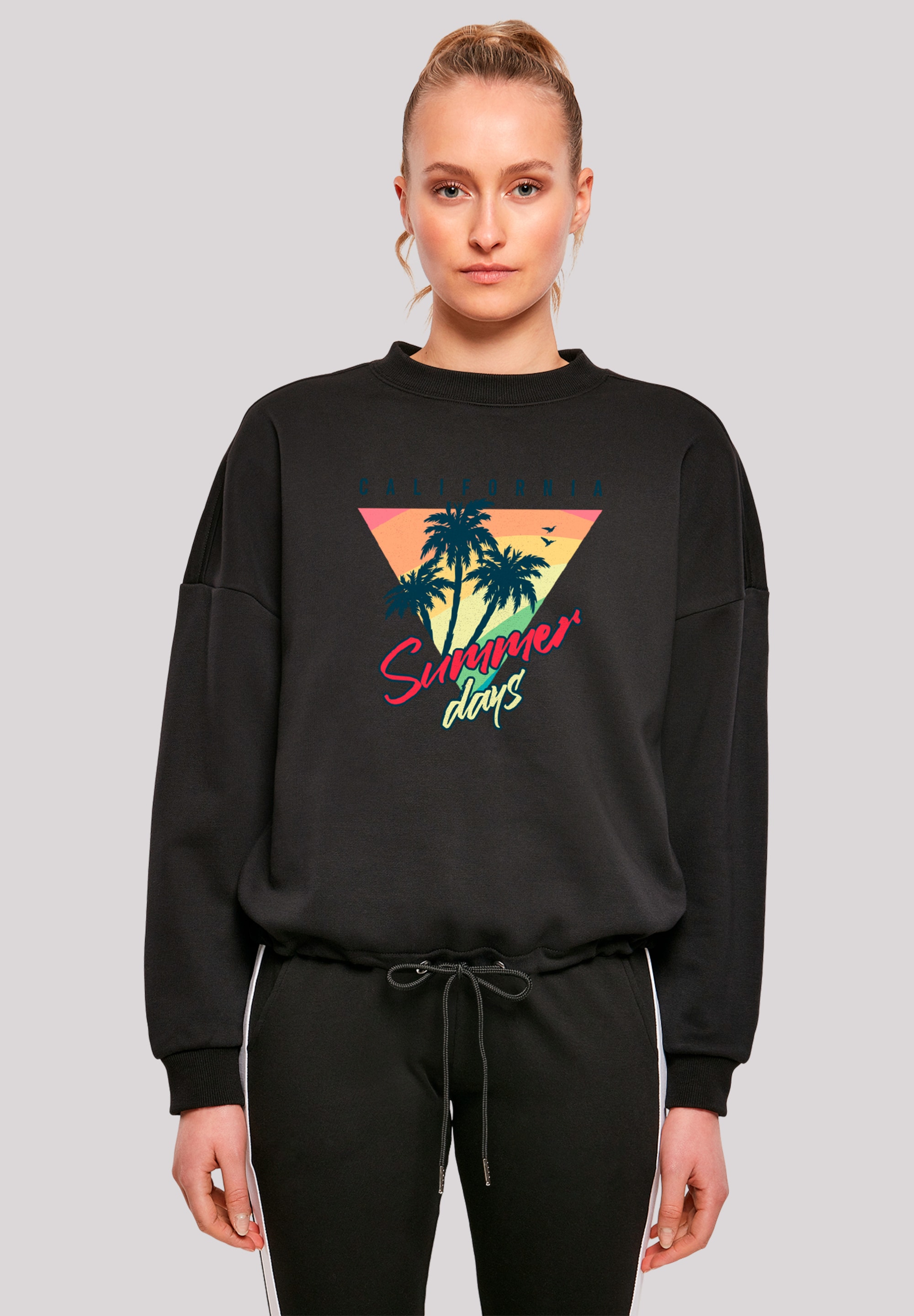 F4NT4STIC Sweatshirt "California Summer Days Palm", Premium Qualität günstig online kaufen