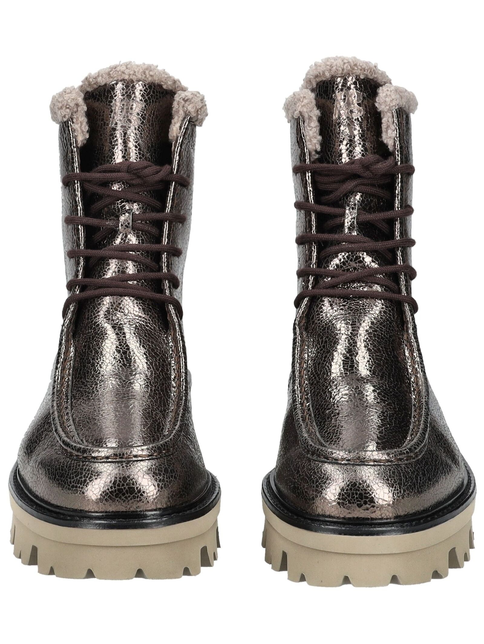 Paul Green Schnürstiefelette "Paul Green Stiefelette Leder" günstig online kaufen