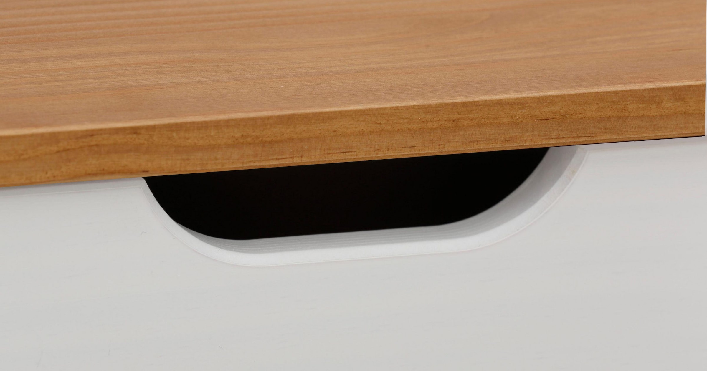 Home affaire Kommode »Post«, aus massivem Kiefernholz, mit Stauraummöglichkeiten, Breite 76 cm