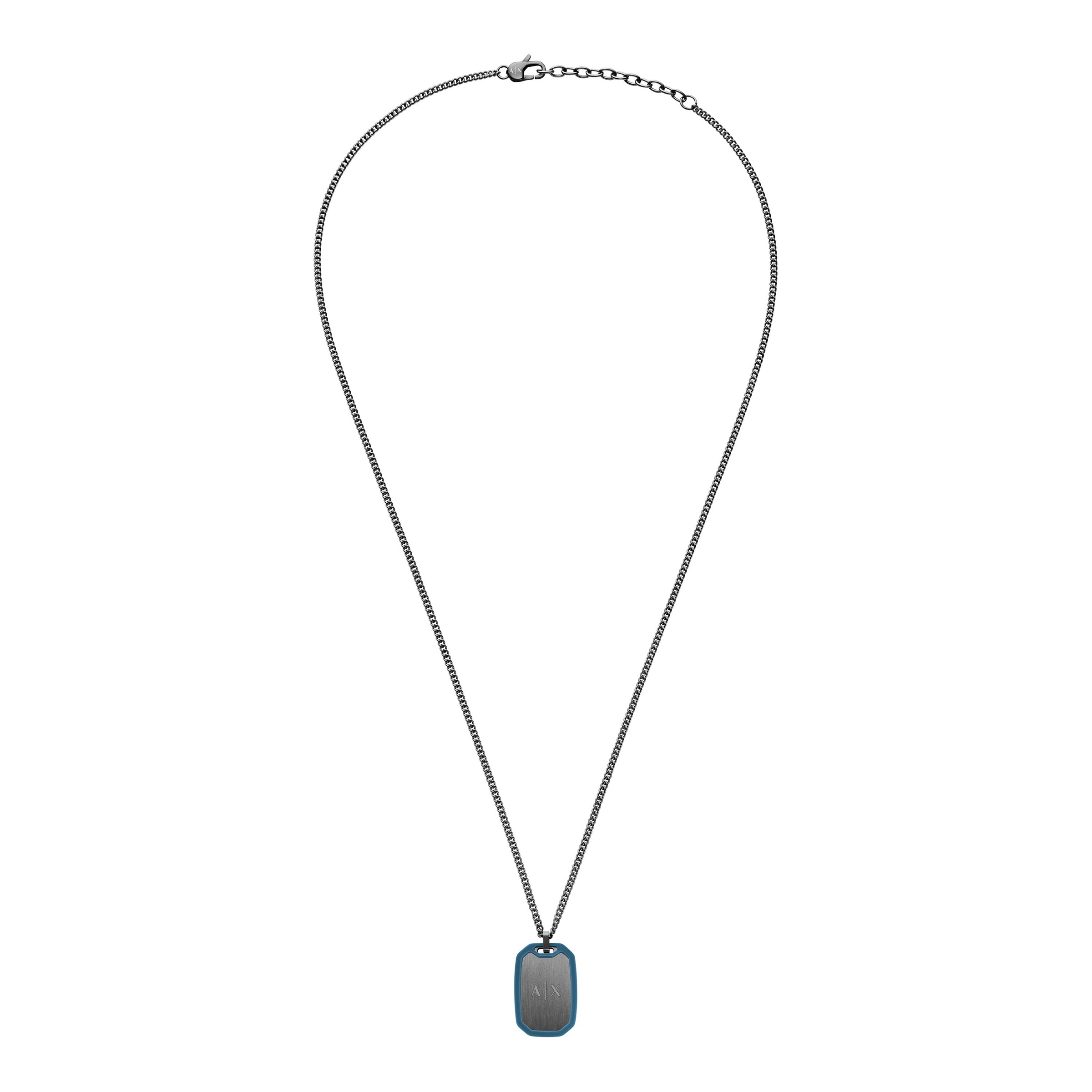 ARMANI EXCHANGE Kette mit Anhänger »Schmuck Geschenk Edelstahl, Silikon«