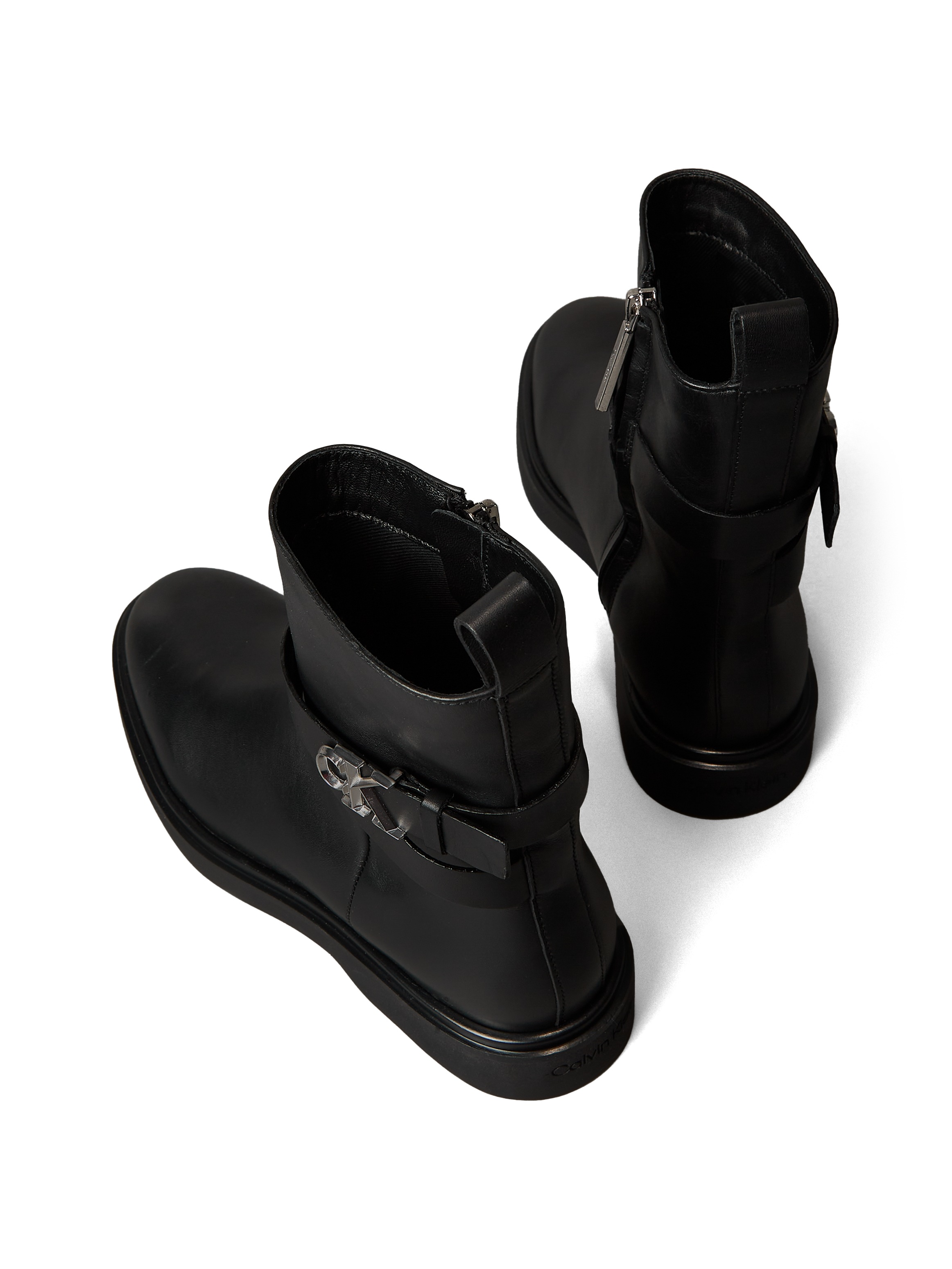 Calvin Klein Stiefelette "ANKLE BOOT W/ METAL LOGO", Boots, Klassik-Stiefel günstig online kaufen