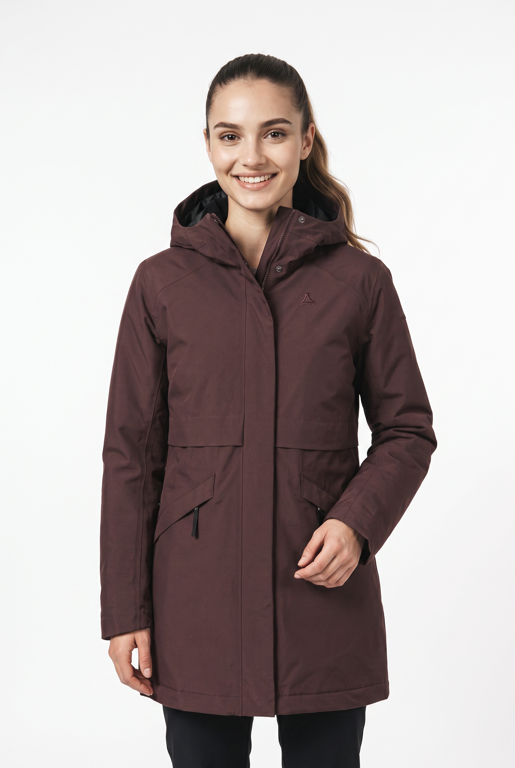 Schöffel Parka "Ins Parka Style Malkay WMS" mit Kapuze Wärmend, winddicht, wasserdicht, Übergangsjacke