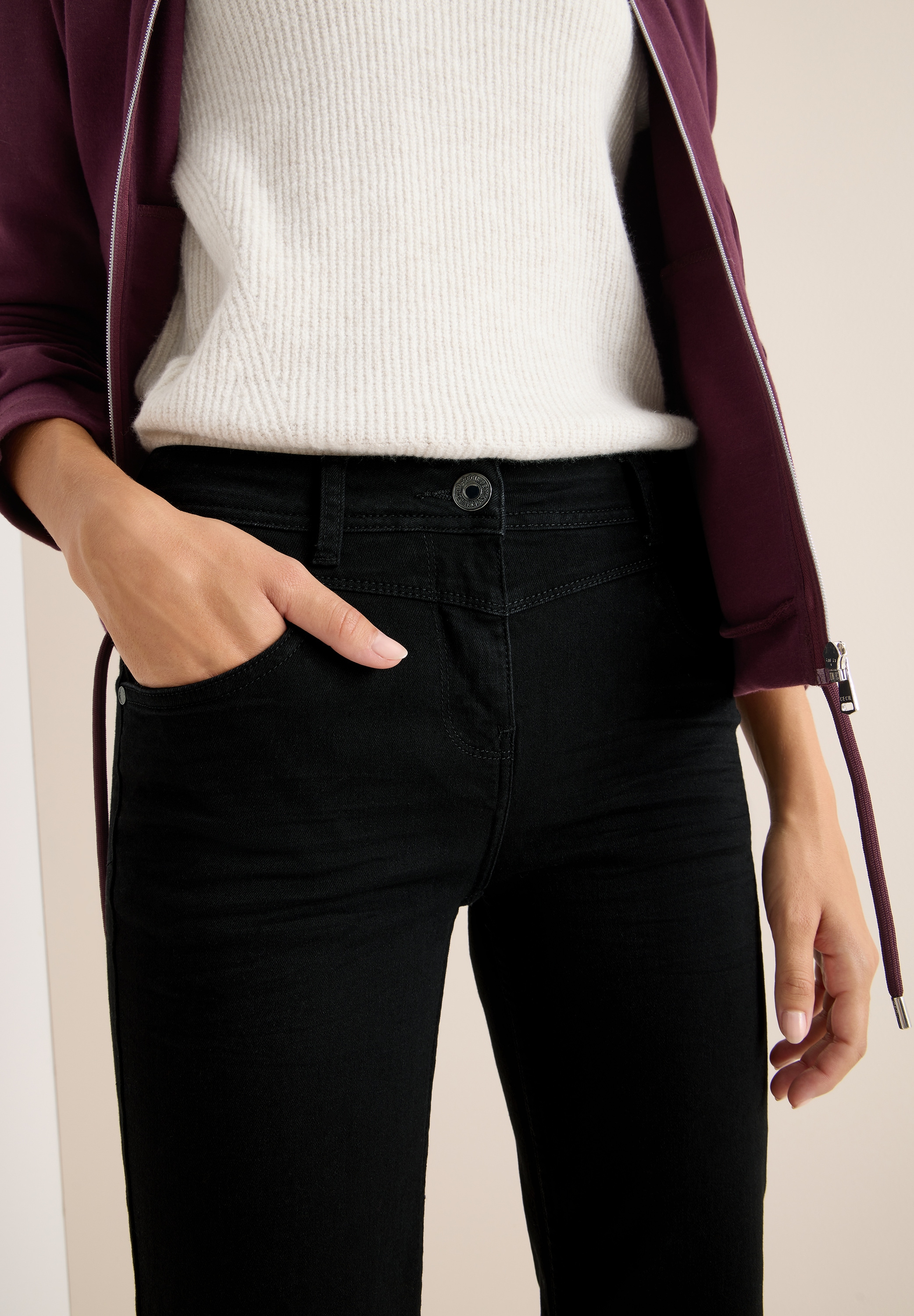 Cecil Slim-fit-Jeans »Style Toronto«, im 5-Pocket Style und mit Stretch