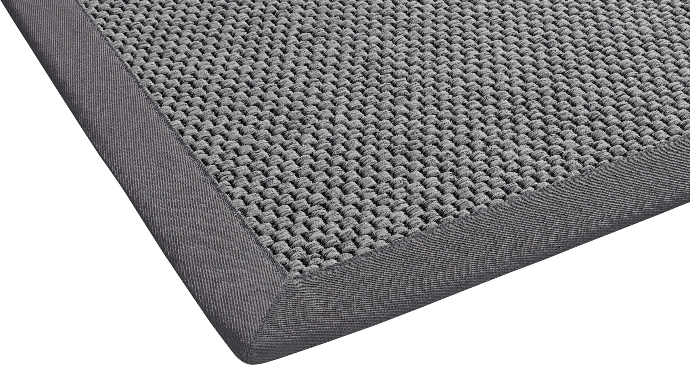 Dekowe Teppich »Naturana Panama«, rechteckig, 8 mm Höhe, Flachgewebe, meliert, Sisal-Optik, mit Bordüre, Wohnzimmer