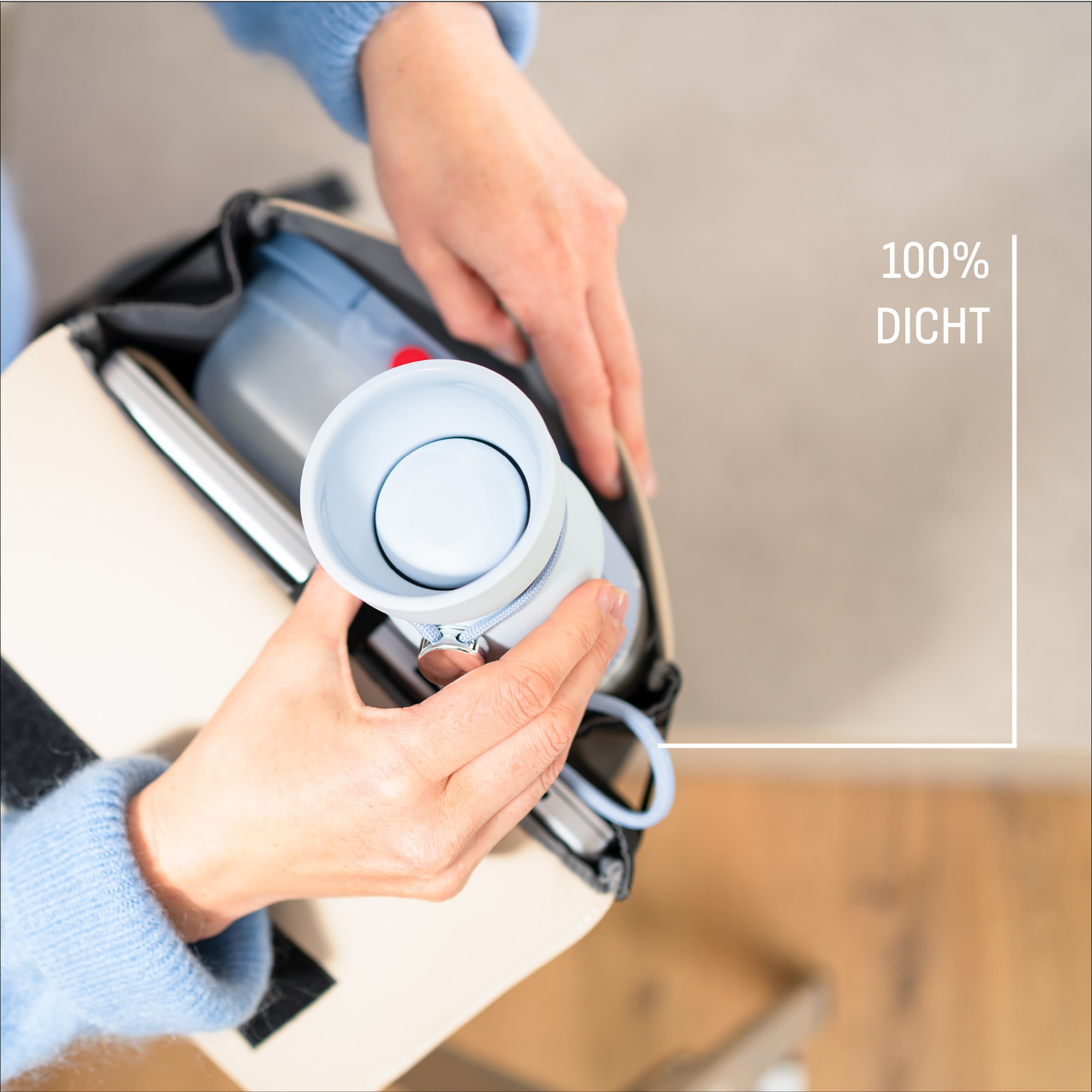 Emsa Thermobecher »beYou Cup« 0,36 Liter, aromatischer Trinkgenuss, 100% dicht, mit Trageband