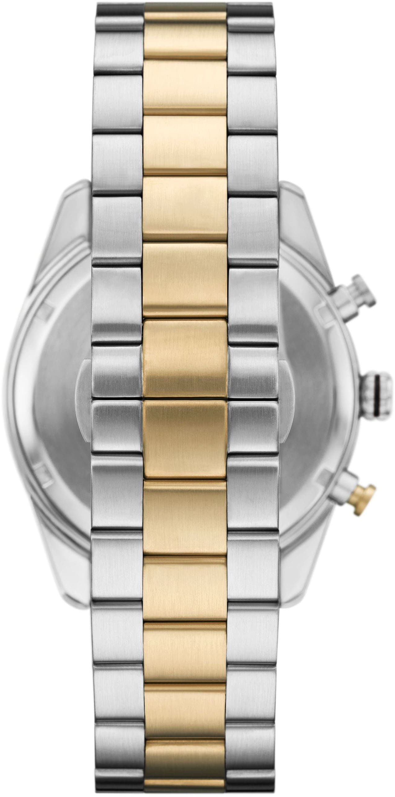 Emporio Armani Chronograph, Quarzuhr, Armbanduhr, Herrenuhr, Edelstahlarmband, analog, Tag