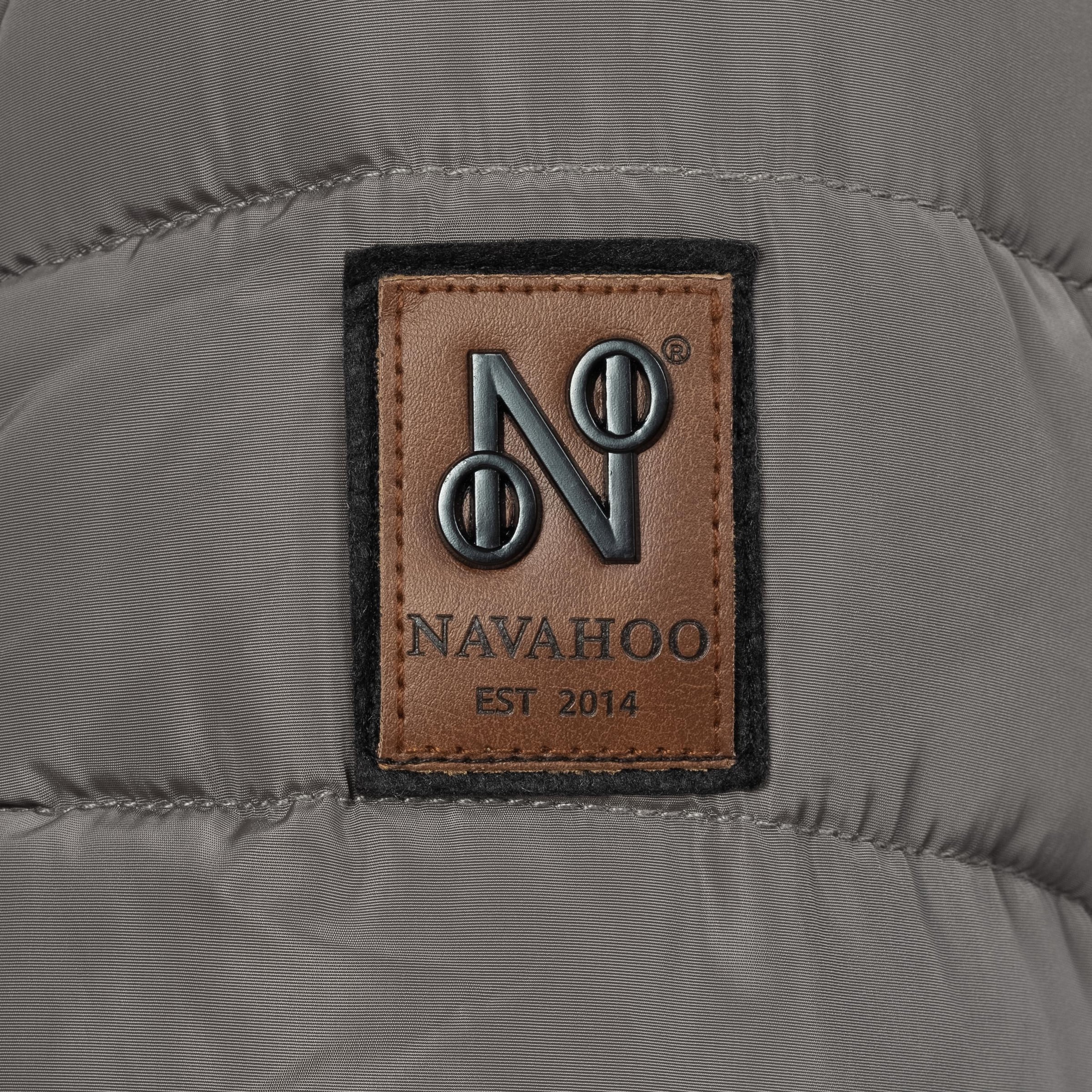 Navahoo Steppmantel »Paula«, stylischer Winter Parka m. edlem Fellimitat