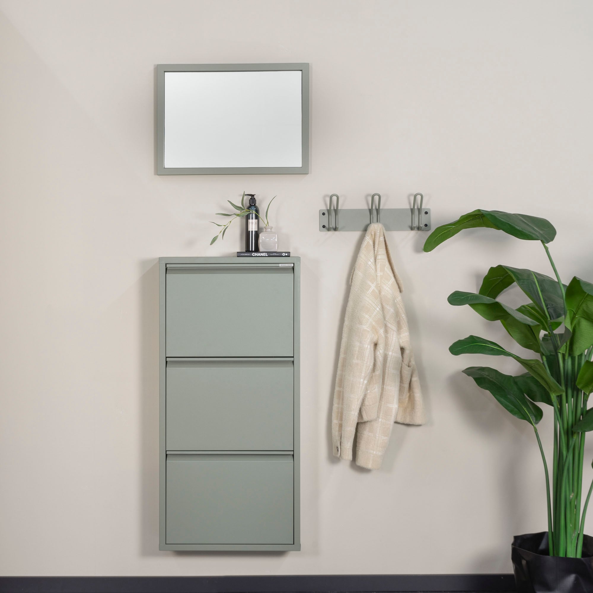 Spinder Design Garderobenhaken Metall, 3 Haken