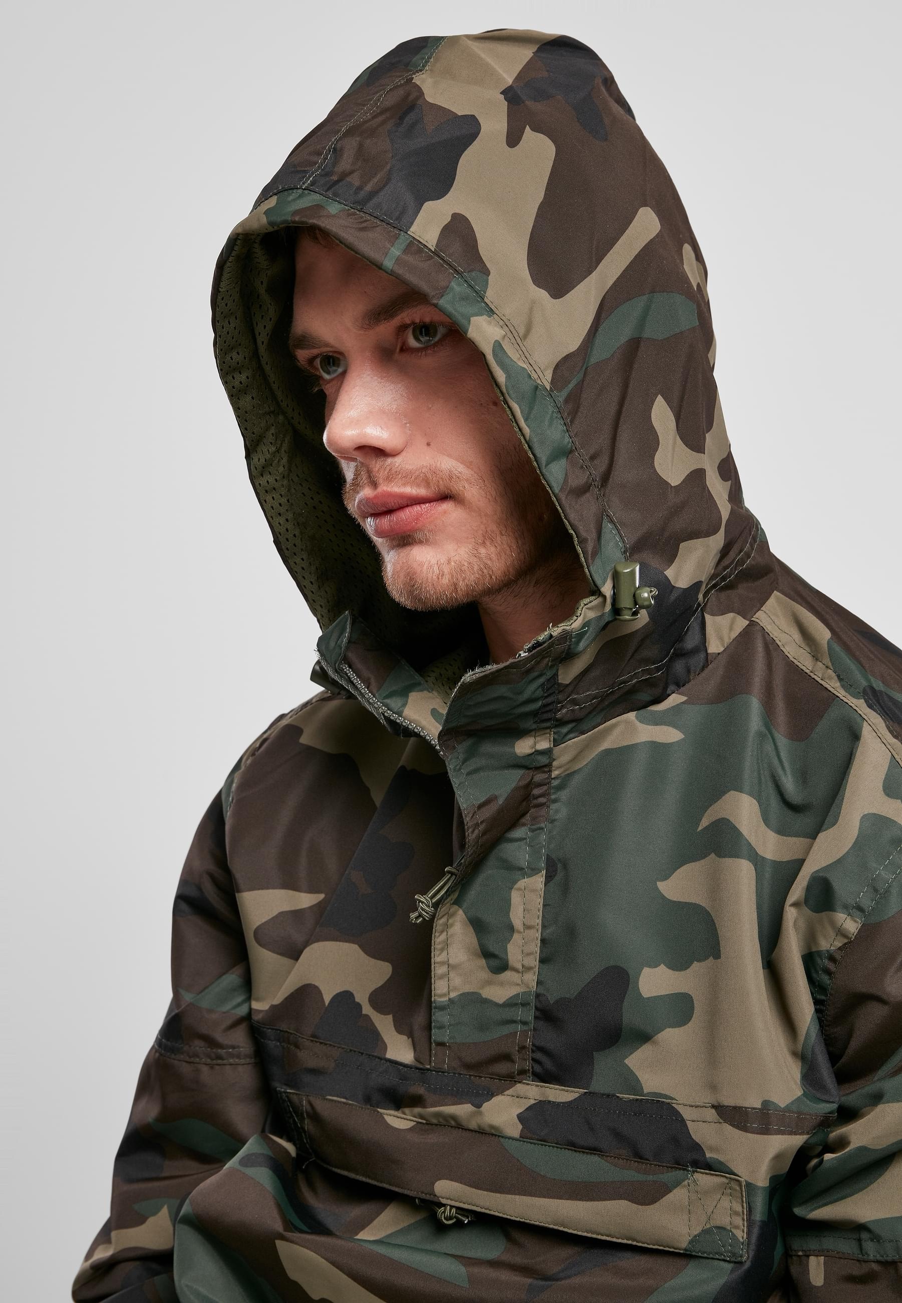 Brandit Allwetterjacke »Brandit Herren Summer Pull Over Jacket«, (1 St.), mit Kapuze