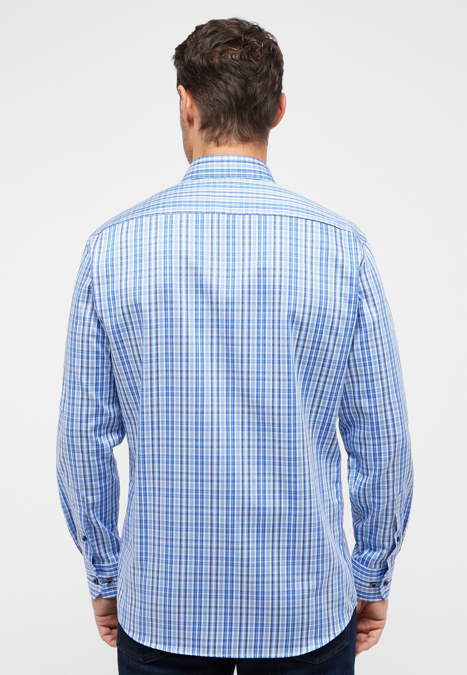 Eterna Langarmhemd "MODERN FIT" NON IRON (bügelfrei) günstig online kaufen