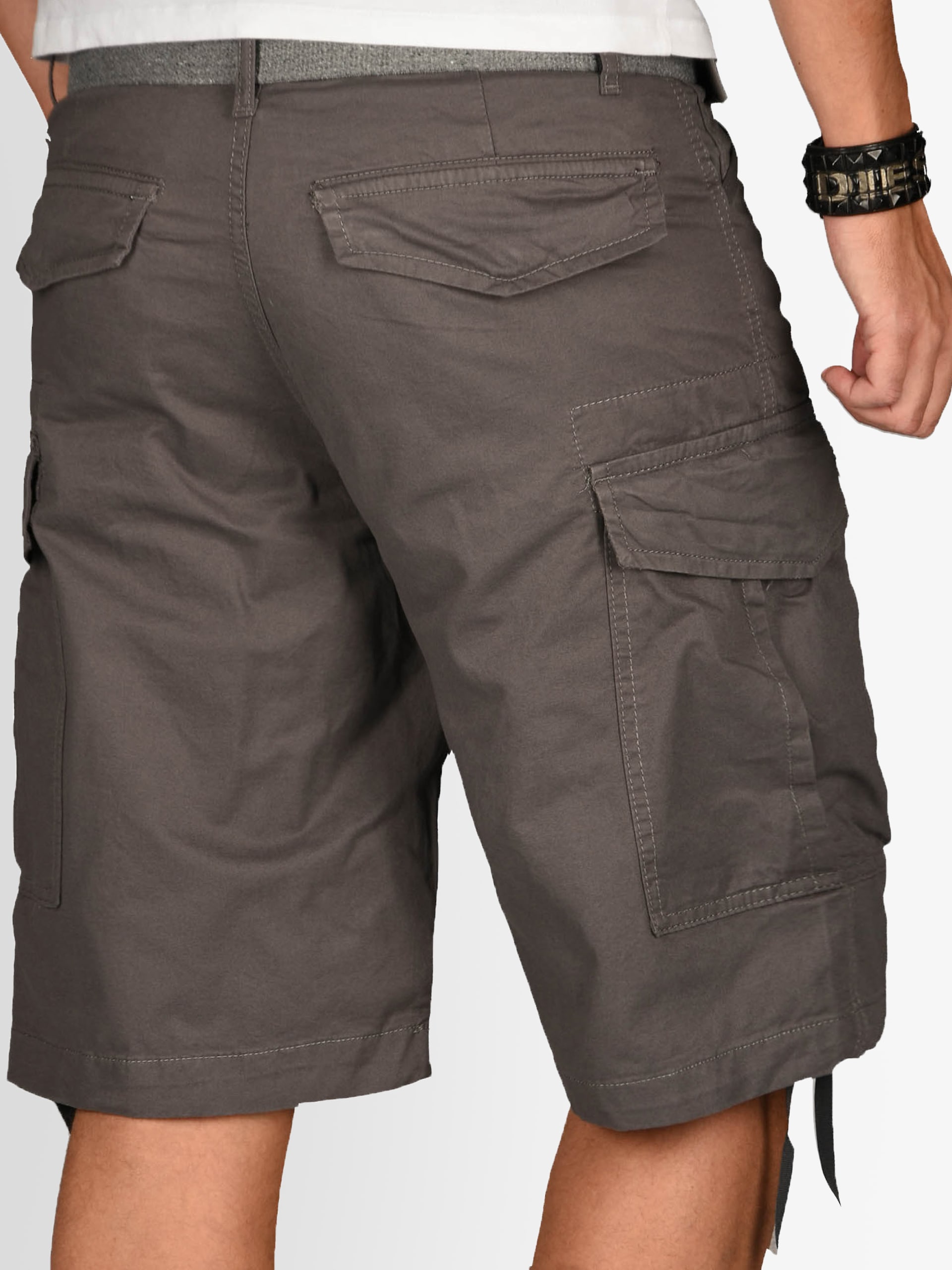 Alessandro Salvarini Cargoshorts »ASLeon«, inklusive passendem Gürtel