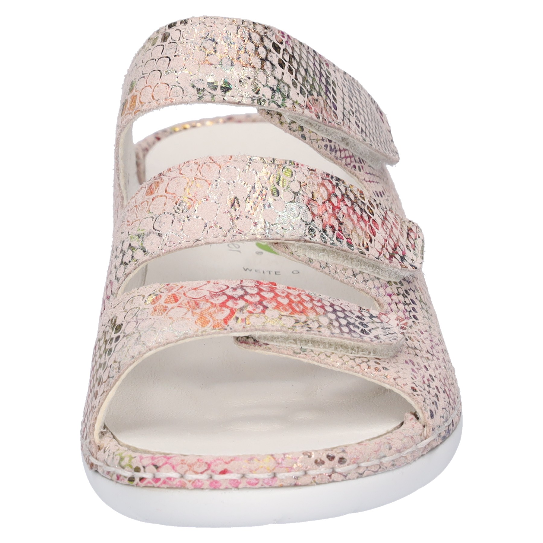 Thumbnail - Waldläufer Pantolette "GUNNA", Klettschuh, Sommerschuh, Komfortschuh in Bequemweite G (= weit)