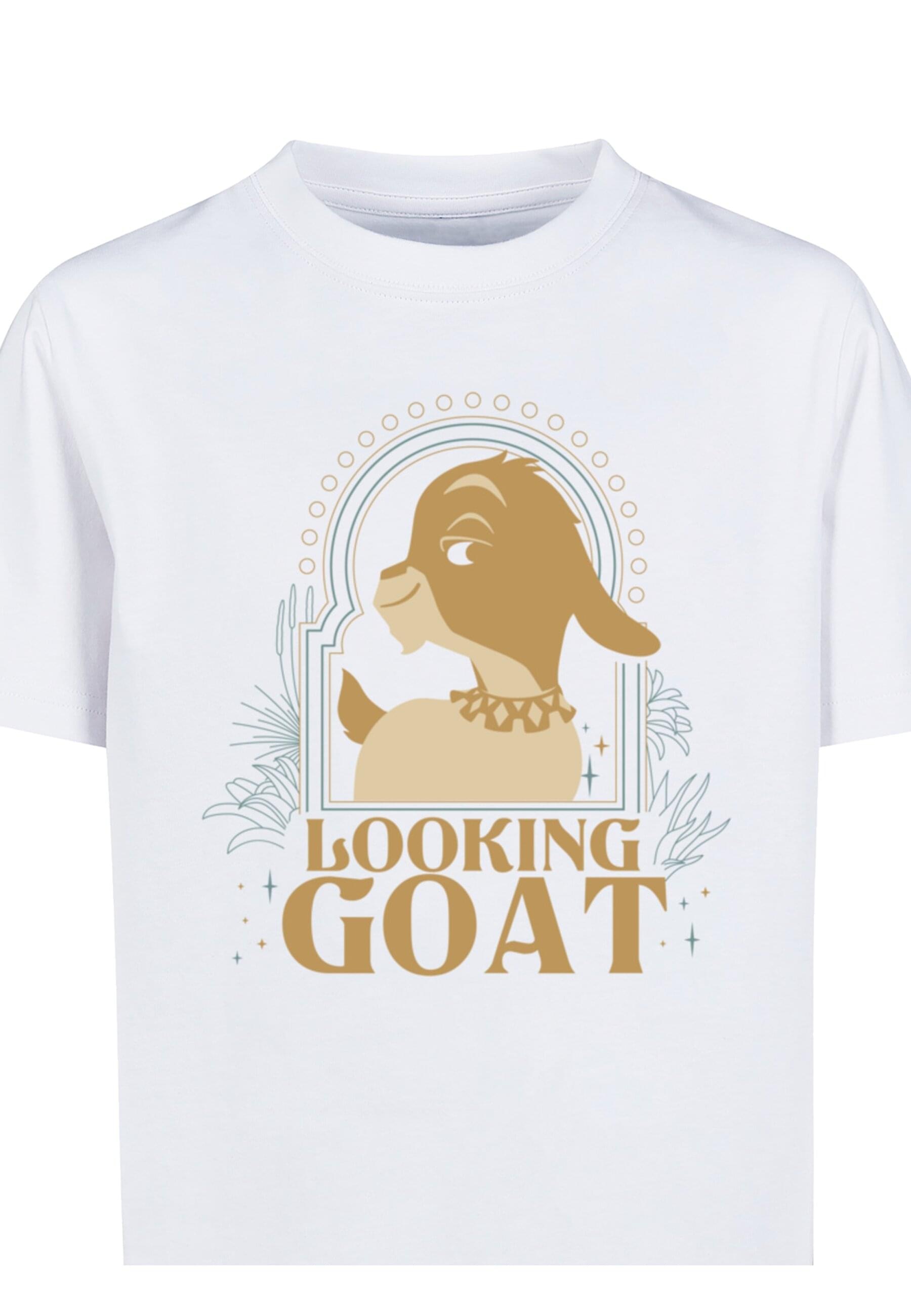 ABSOLUTE CULT T-Shirt »ABSOLUTE CULT Herren Kids Wish - Looking Goat Basic T-Shirt«, (1 tlg.)