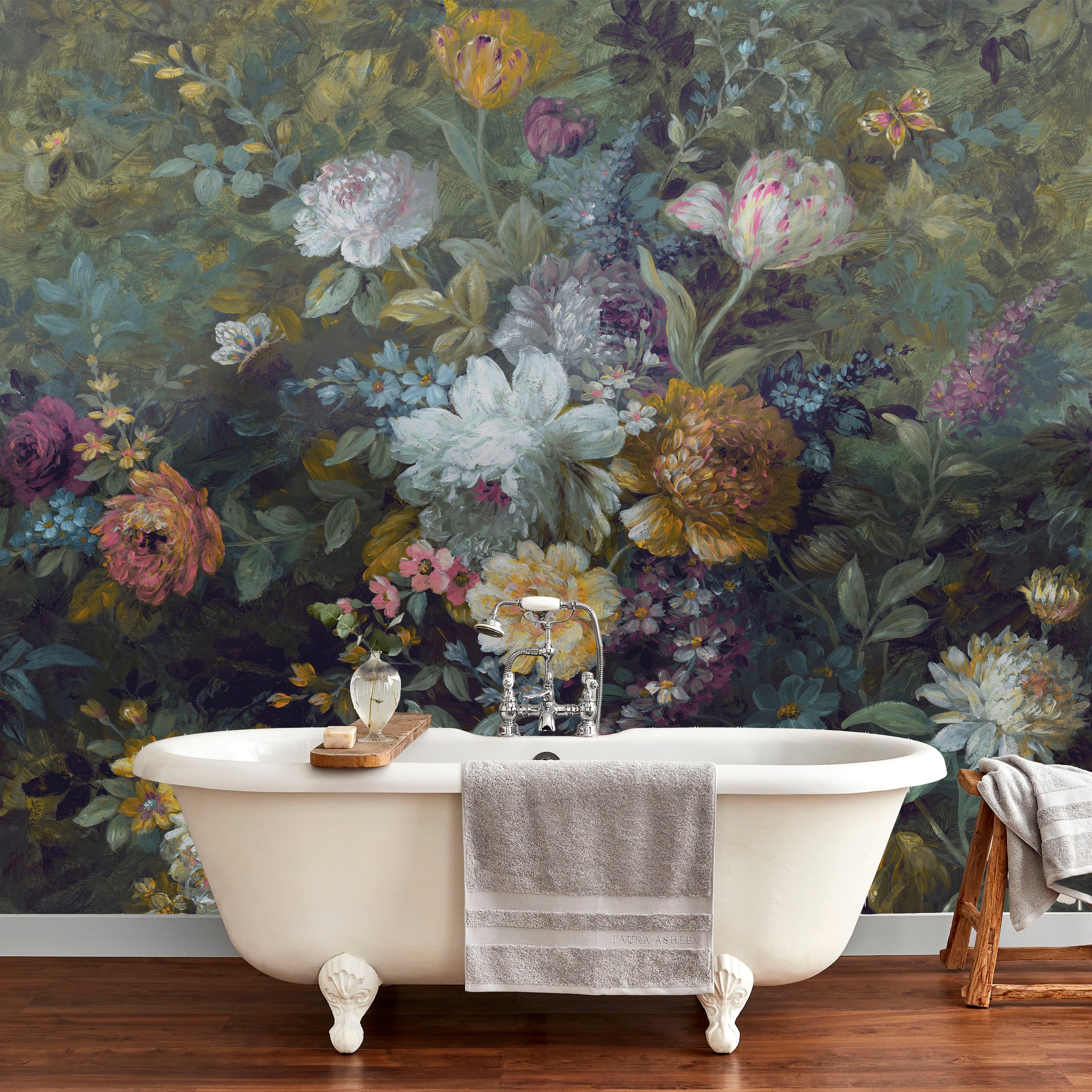 LAURA ASHLEY Fototapete »Mathilde« Motiv glatt Motiv