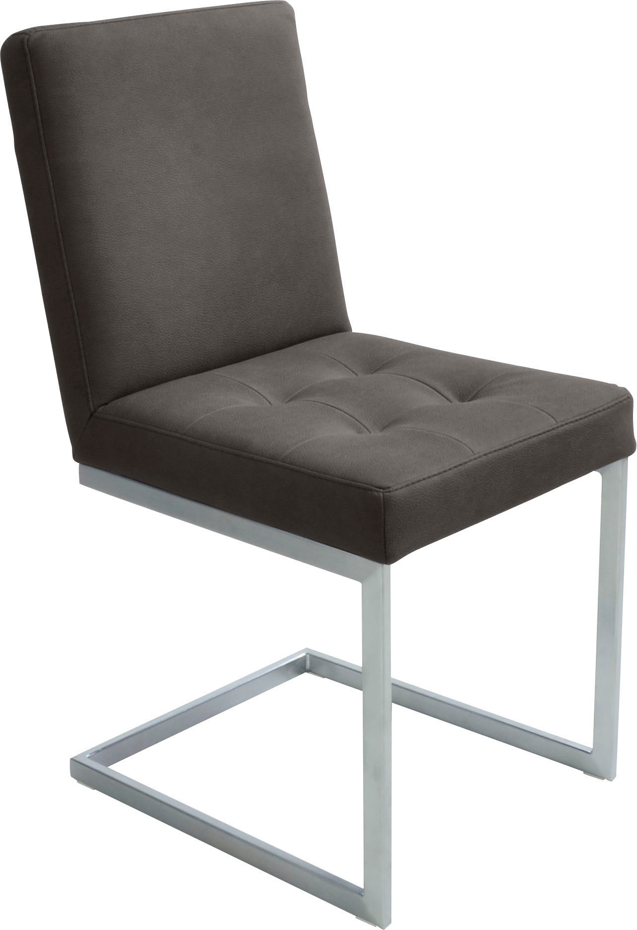 K+W Komfort & Wohnen Eckbankgruppe »Spider II« Set, 4 Stk. tlg. langer Schenkel 195cm, 2 Freischwinger, Auszugstisch in Breite 120 cm