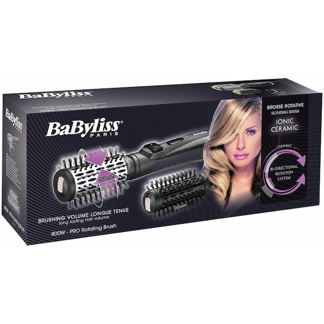 BaByliss Warmluftbürste »AS551E«, 2 Aufsätze}, 2 austauschbare  Thermobürstenaufätze kaufen | BAUR