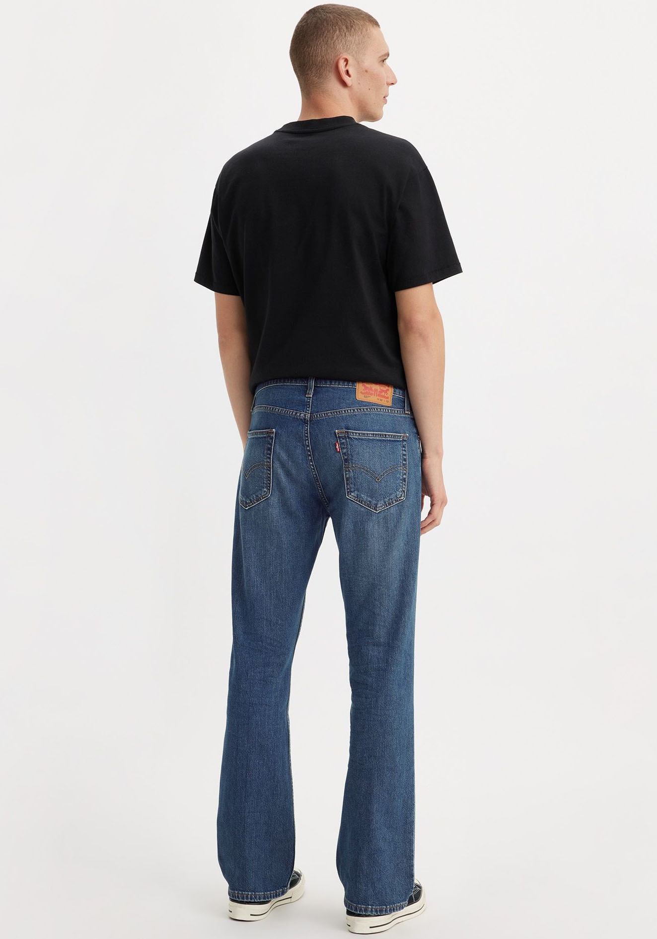 Levi's® Bootcut-Jeans »527 SLIM BOOT CUT«, in cleaner Waschung