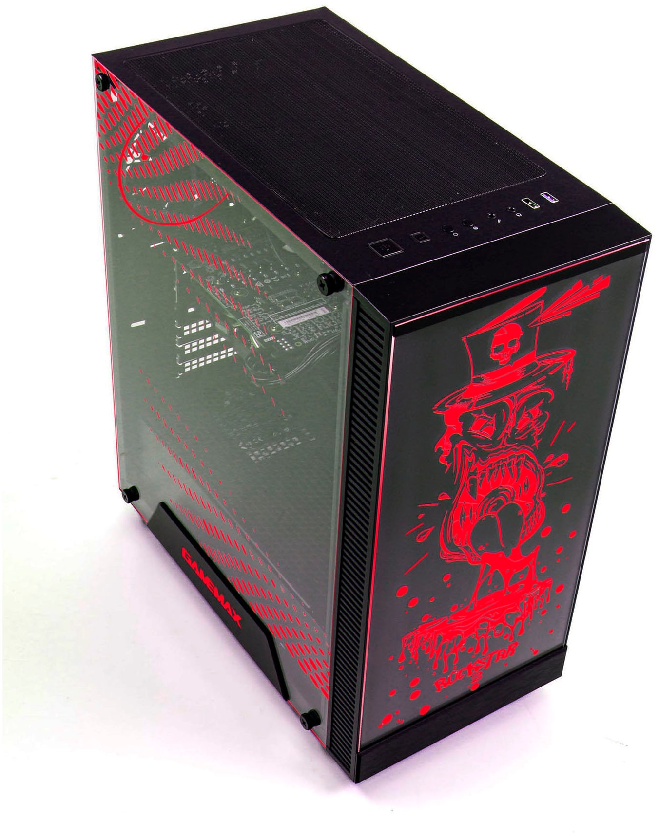 GAMEMAX Gaming-PC »Rockstar 8202 AMD Ryzen 5 7500F 32GB DDR5 1TB SSD RX 9070« Windows 11, DDR5 RAM