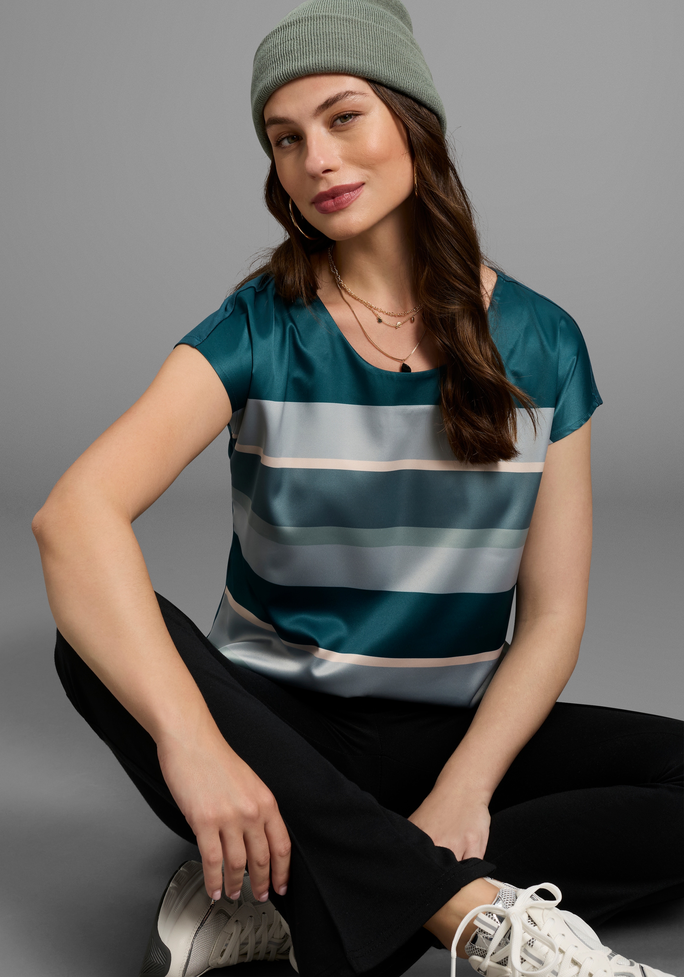 Laura Scott Shirtbluse, in modischem Streifen-Design - NEUE FARBEN günstig online kaufen