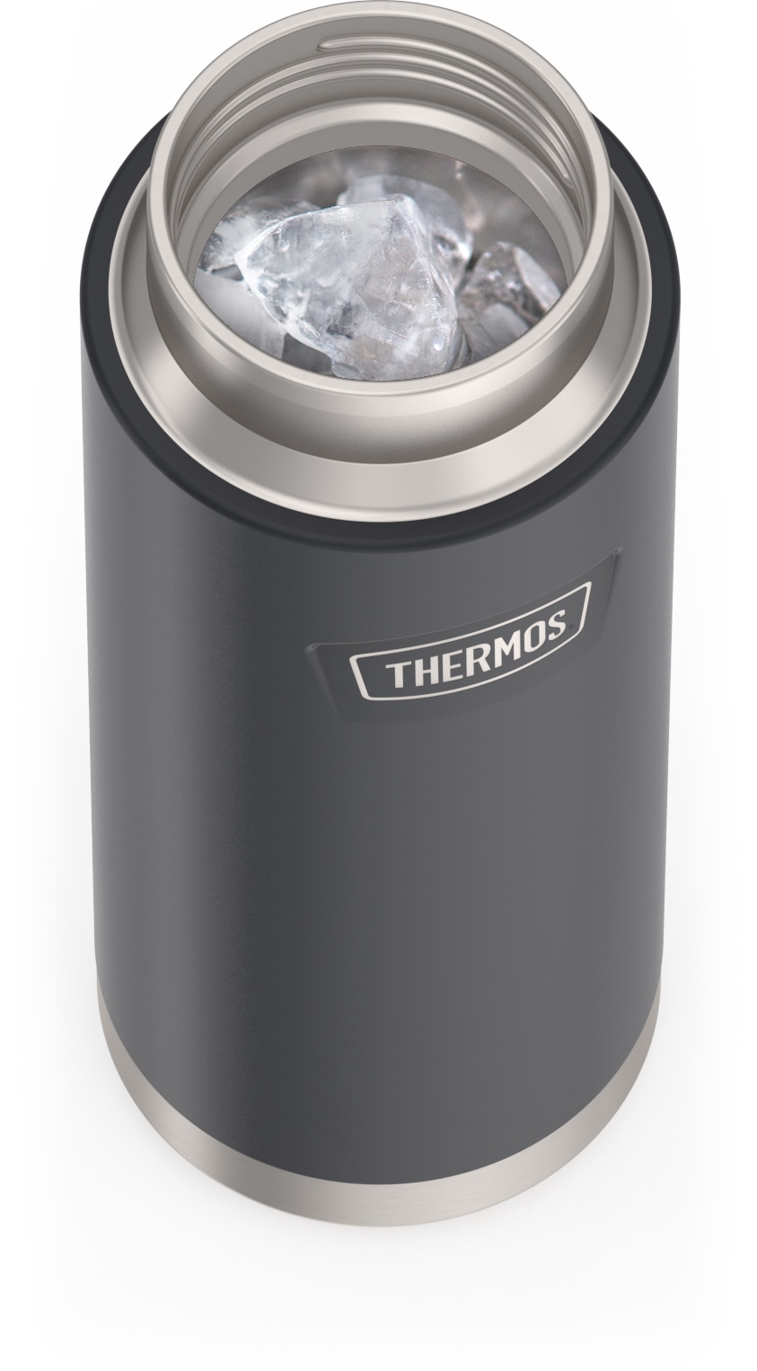 THERMOS Isolierflasche »ICON BEVERAGE BOTTLE, Edelstahlkörper, spülmaschinenfest«, (1 tlg.), 0,71l, 18h heiß & 24h kalt, extra große Öffnung, absolut dicht