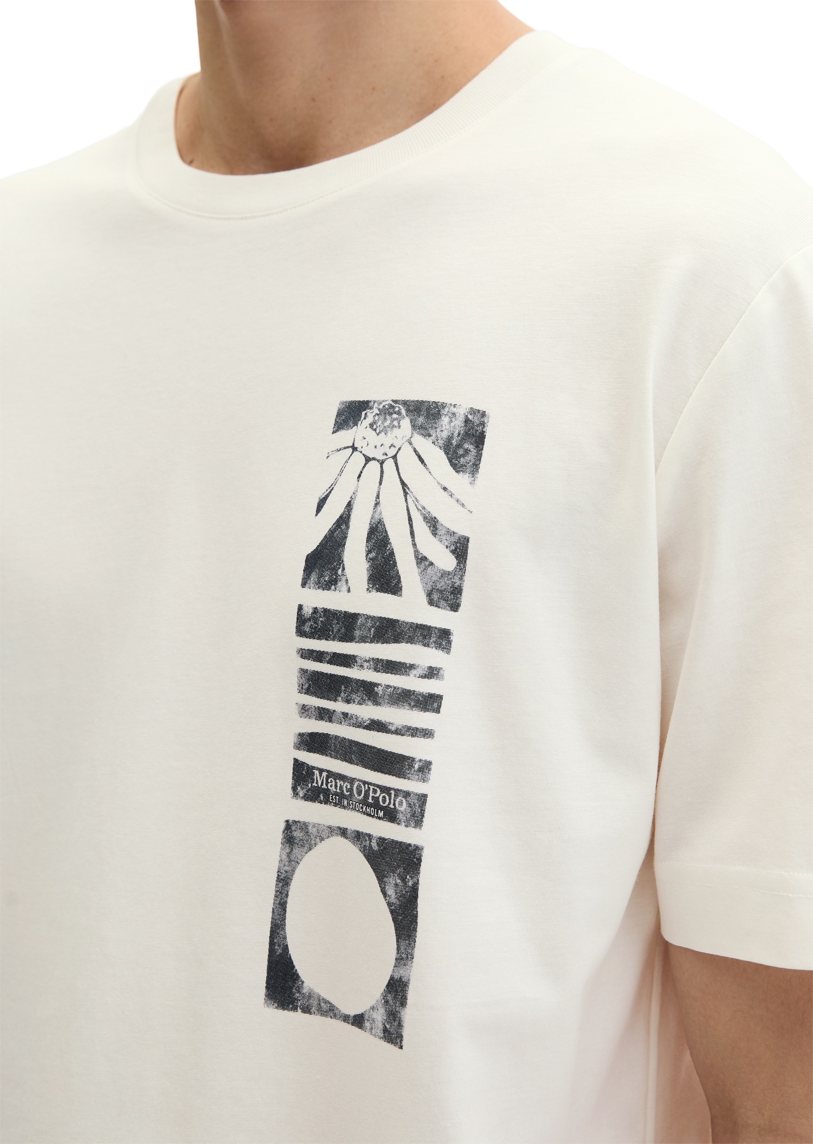 Marc O'Polo T-Shirt »aus reiner Bio-Baumwolle«