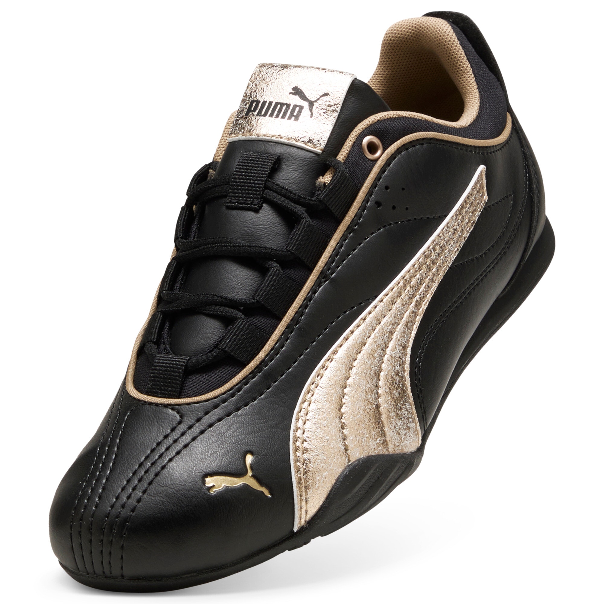 PUMA Sneaker »CATCH SOLEIL METALLIC WHISPER«  für sportlichen Look, mit Gummi-Laufsohle, mit Schnürung