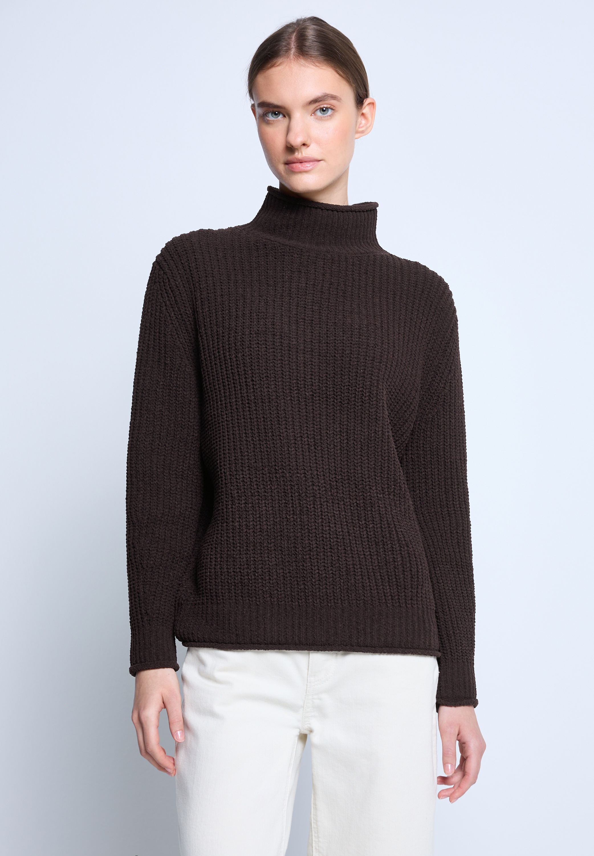 STREET ONE STUDIO Strickpullover aus softem Materialmix günstig online kaufen