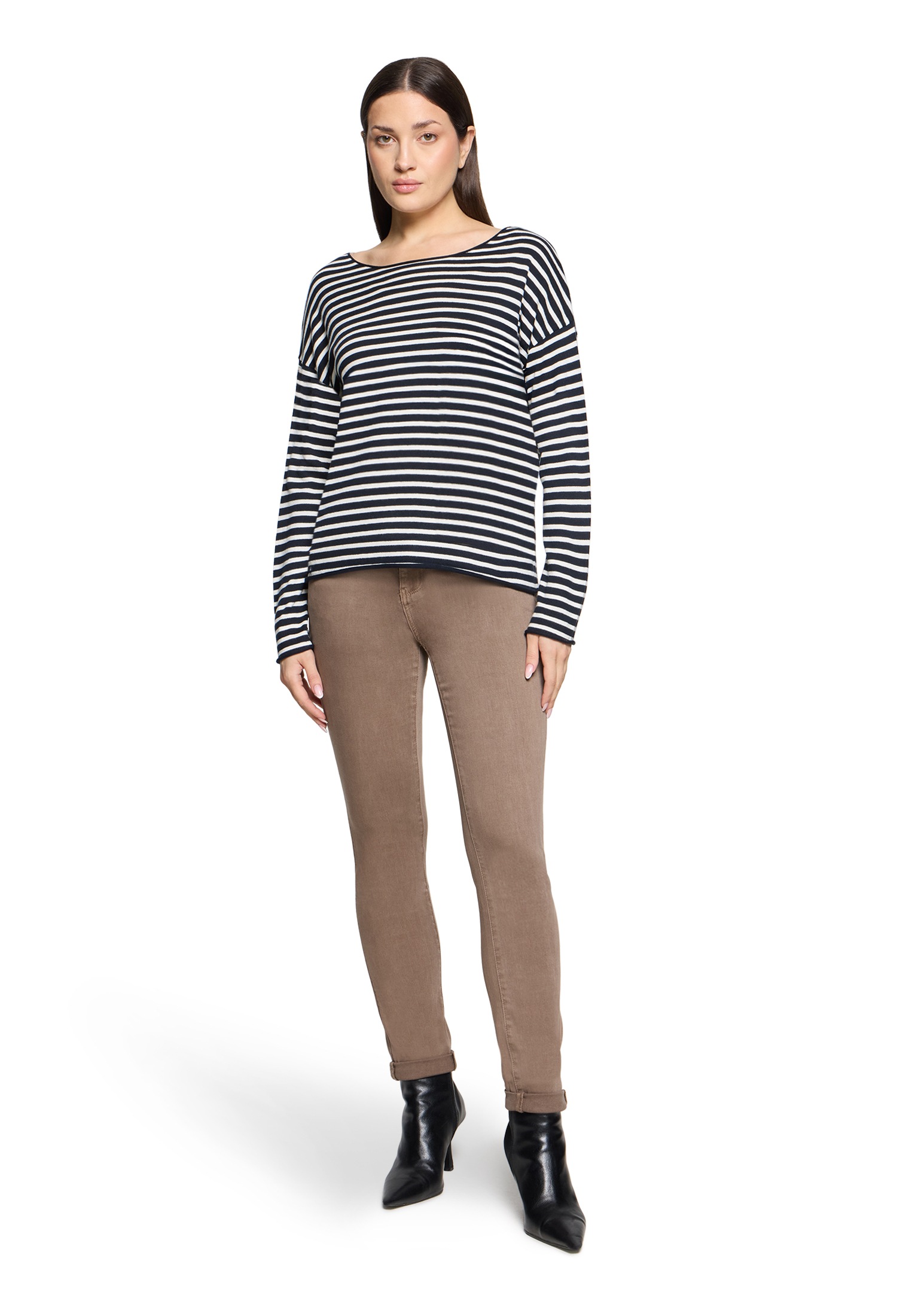 Betty Barclay Strickpullover »Damen mit U-Boot-Ausschnitt« 1