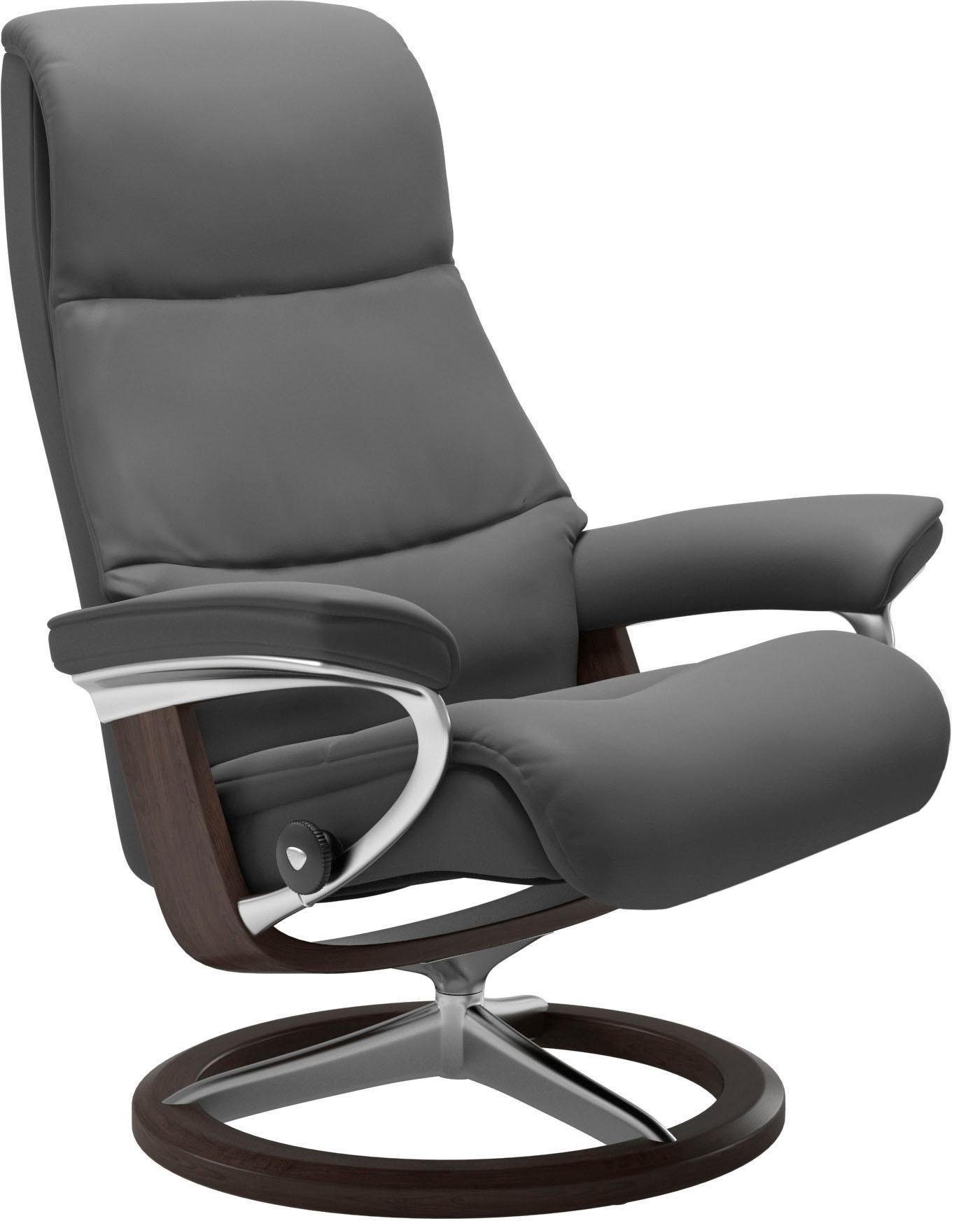 Stressless Relaxsessel "View", (Set, Relaxsessel mit Hocker), mit Signature günstig online kaufen