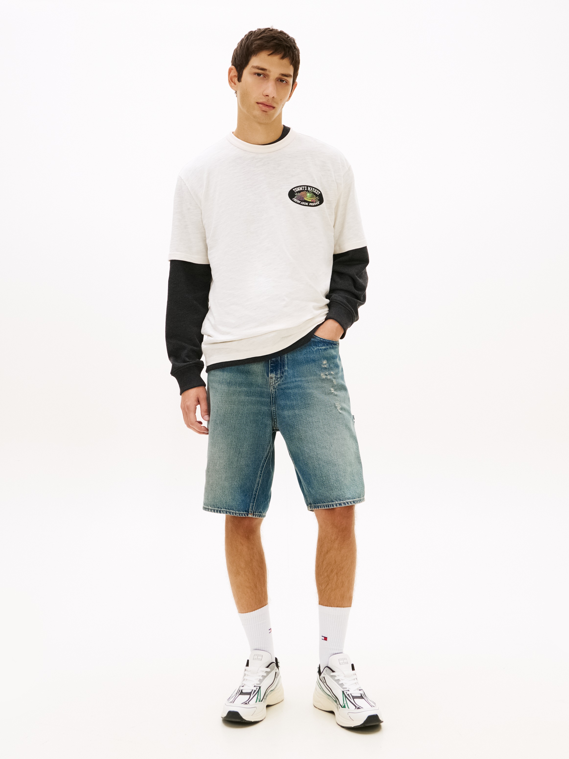 Thumbnail - Tommy Jeans T-Shirt "NOVELTY" Relaxed fit mit Print