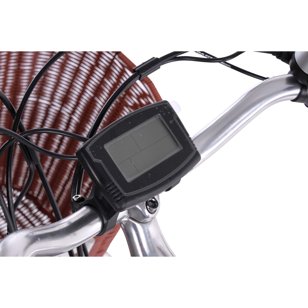 LLobe E-Bike »WhiteMotion 3.0, 13Ah«, 7 Gang, Shimano, Frontmotor 250 W