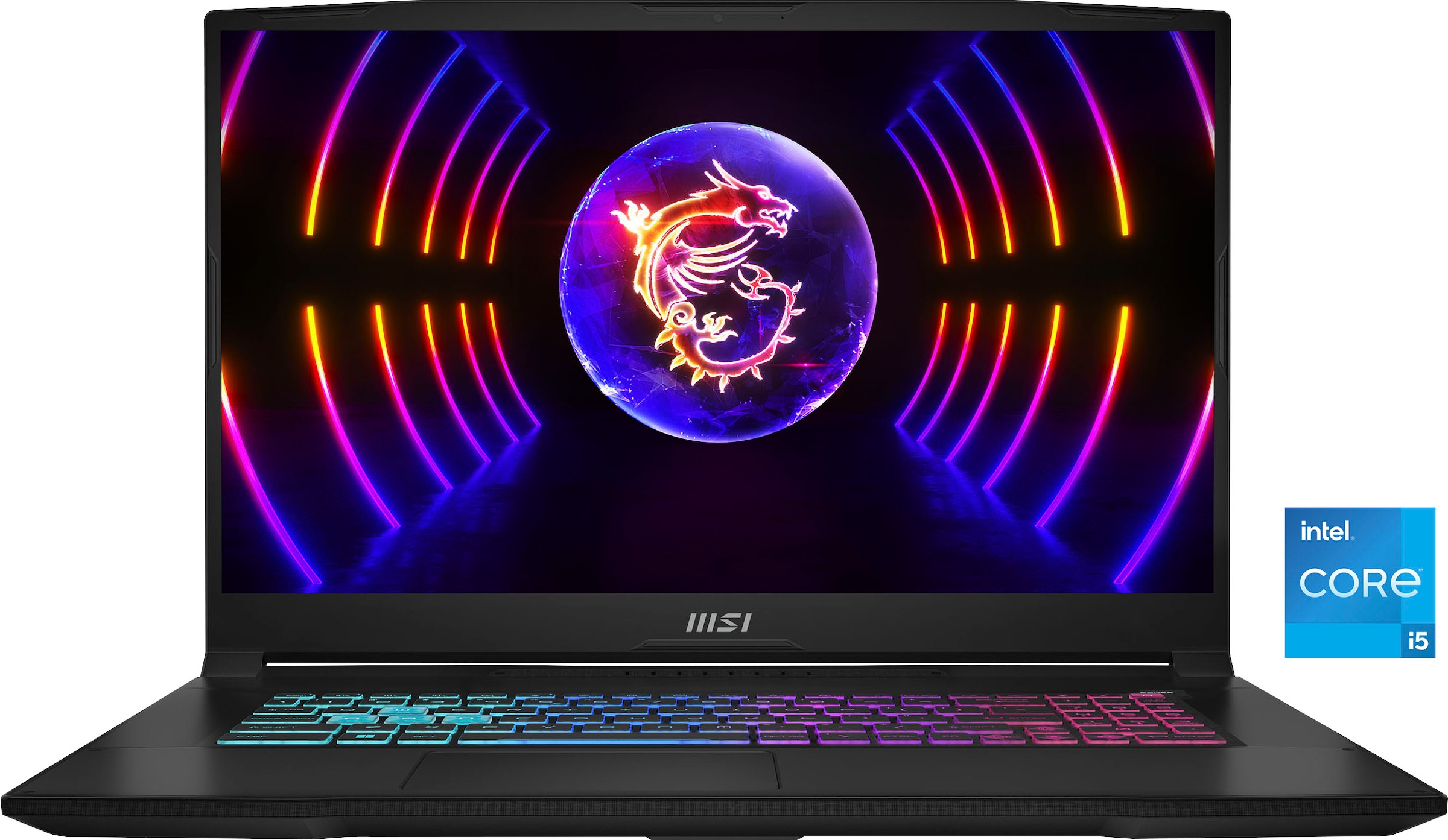 MSI Gaming-Notebook »Katana 17" Laptop, Full HD Display, 16 GB RAM, Windows 11 Home,«, 43,9 cm, / 17,3 Zoll, Intel, Core i5, GeForce RTX 4050, 1000 GB SSD, B12VEK-407