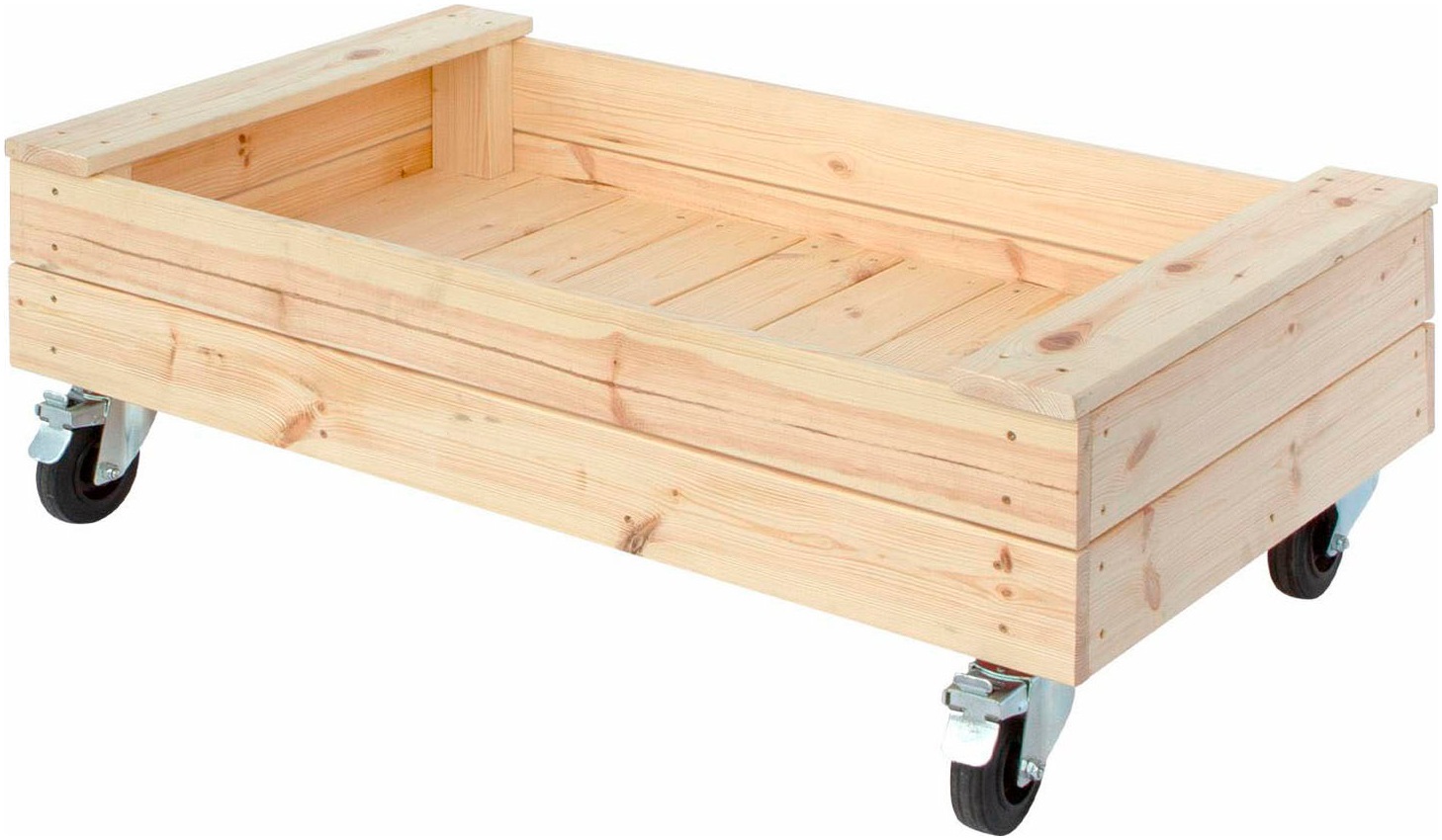 PLUS Sandkasten »Fun mit Rädern und Sitzbank - 120 cm«, Made in Europe