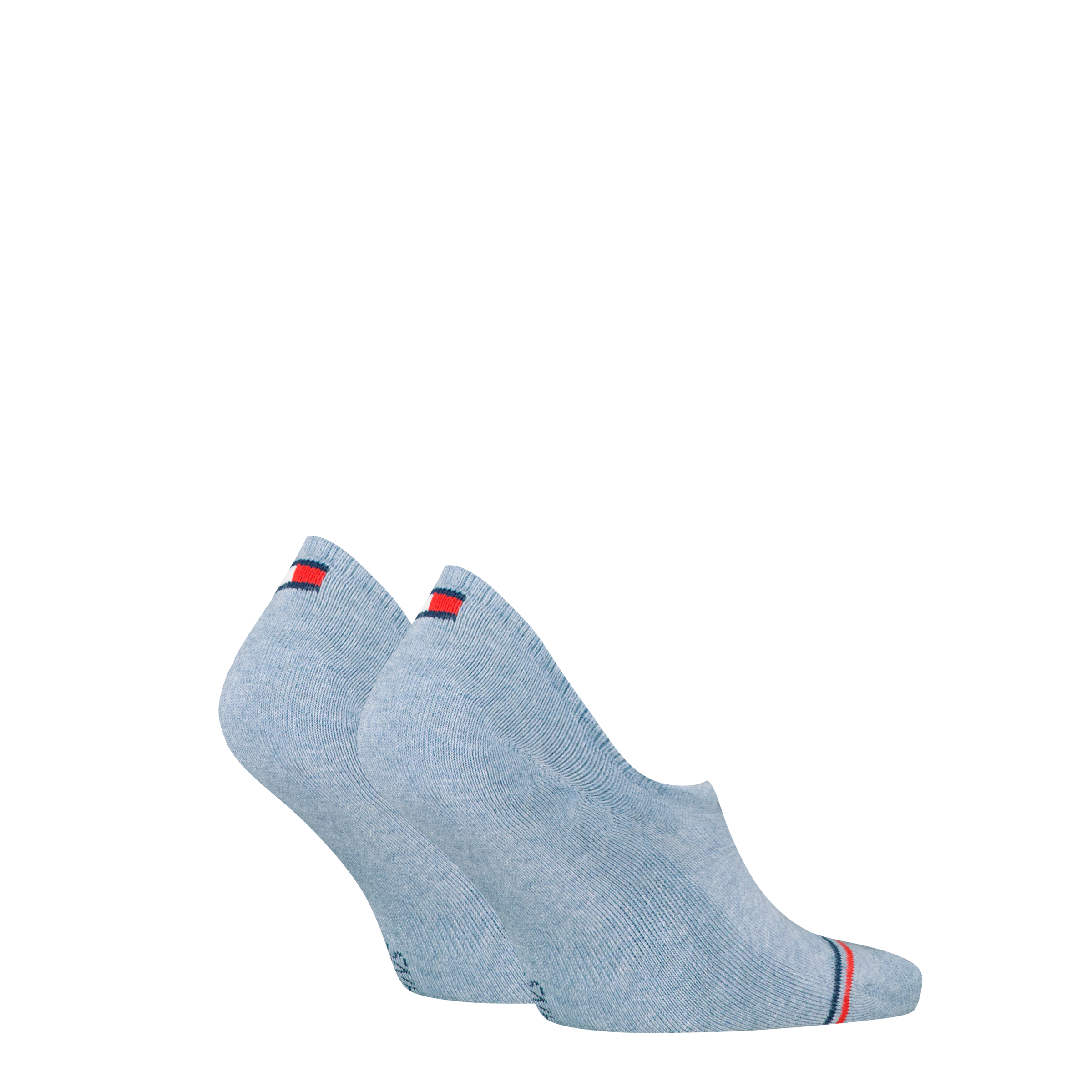 Tommy Hilfiger Füßlinge »TH UNI TJ FOOTIE 2P ICONIC«, (2 Paar), Mit eingestricktem Flag-Label