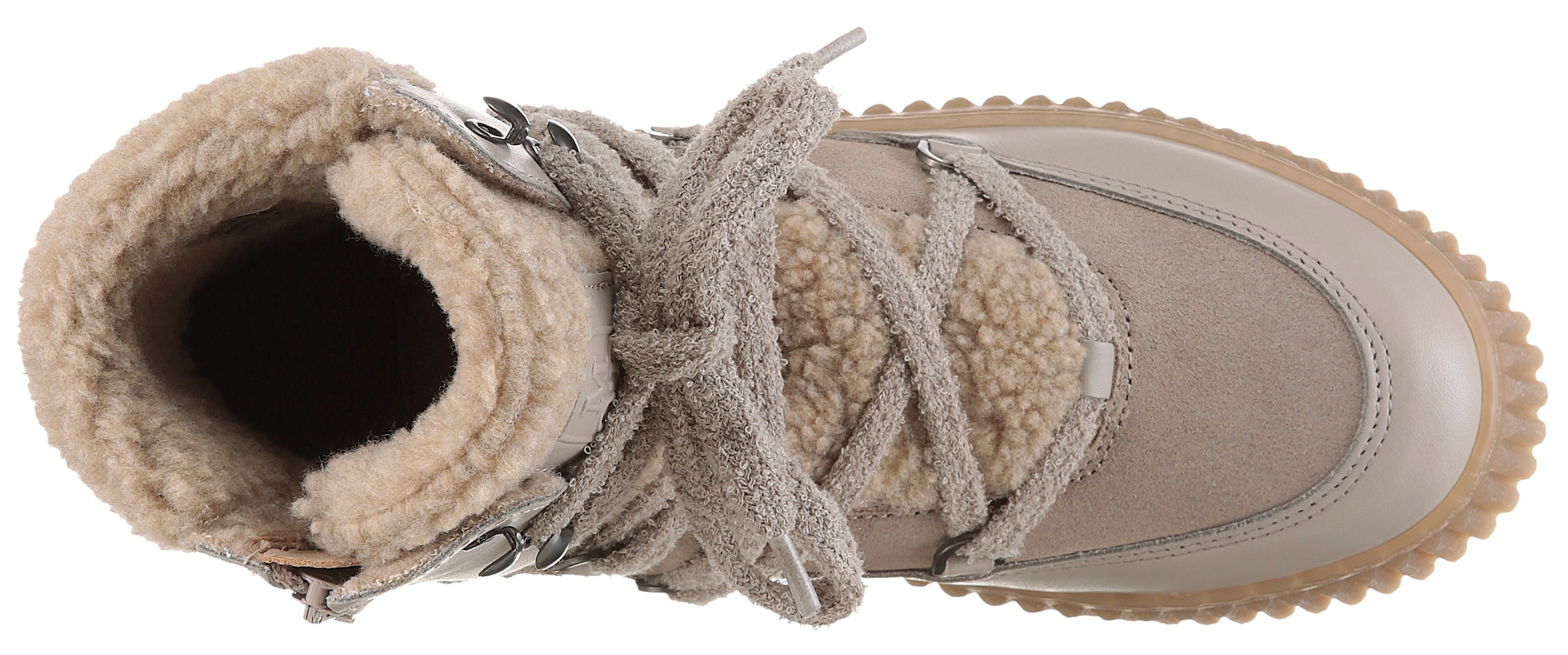 Marc O'Polo Winterboots »BIANCA«  Schnürboots, Plateauboots, Keilstiefelette mit Innen-Reißverschluss