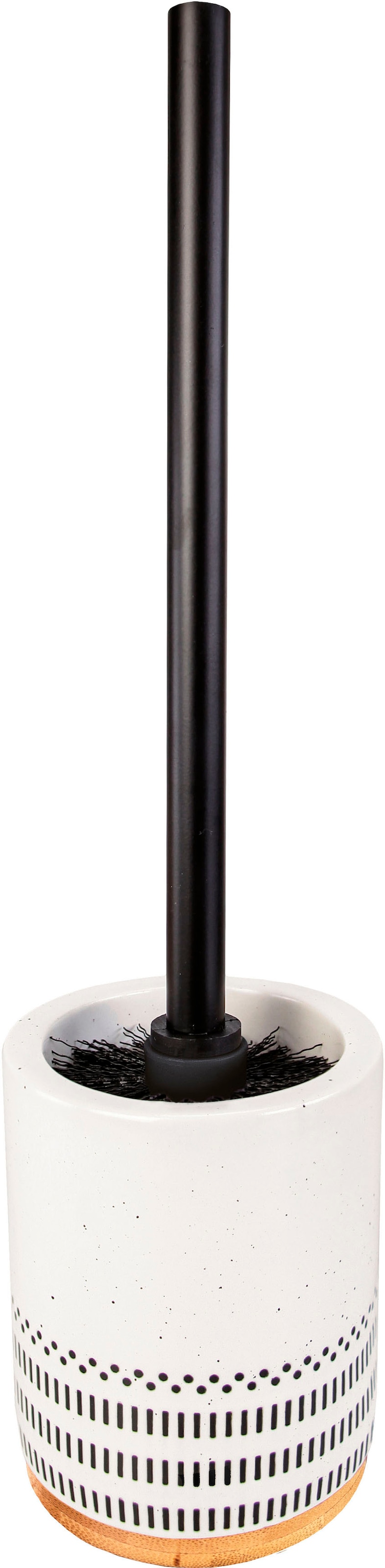 Kleine Wolke "Alva" aus Steinzeug WC-Bürstenhalter inkl. WC-Bürste+Stiel günstig online kaufen