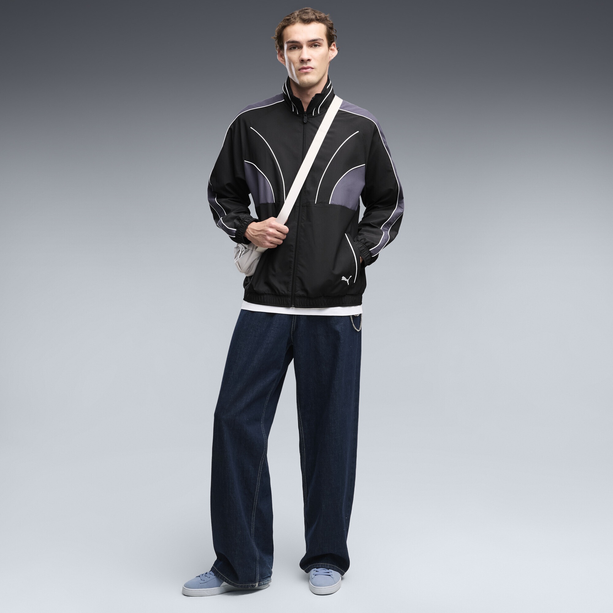 PUMA Trainingsjacke »T7 Relaxed Gewebte Trainingsjacke Herren«