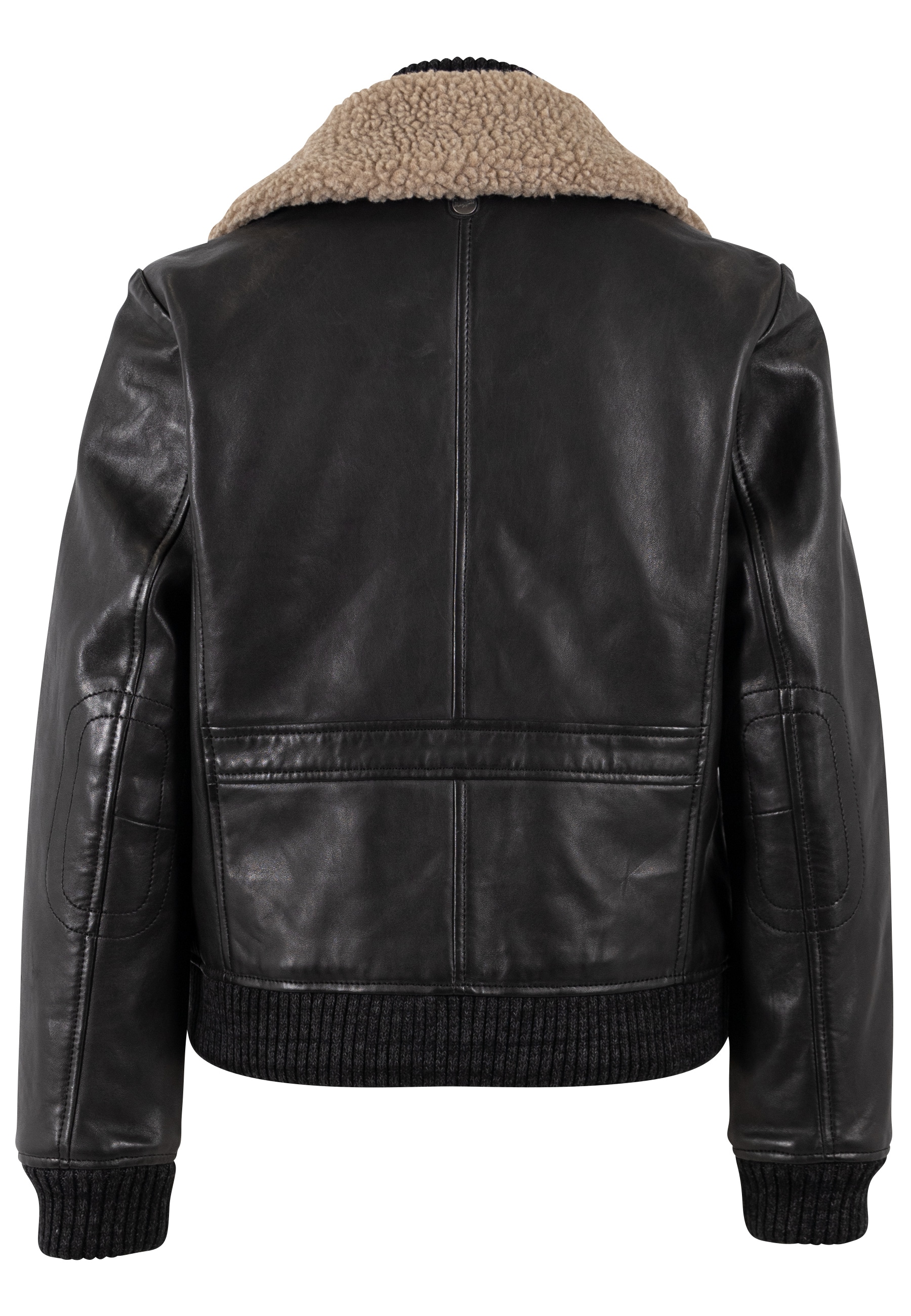 Mauritius Lederjacke »MWHiver« mit abnehmbarem Kragen