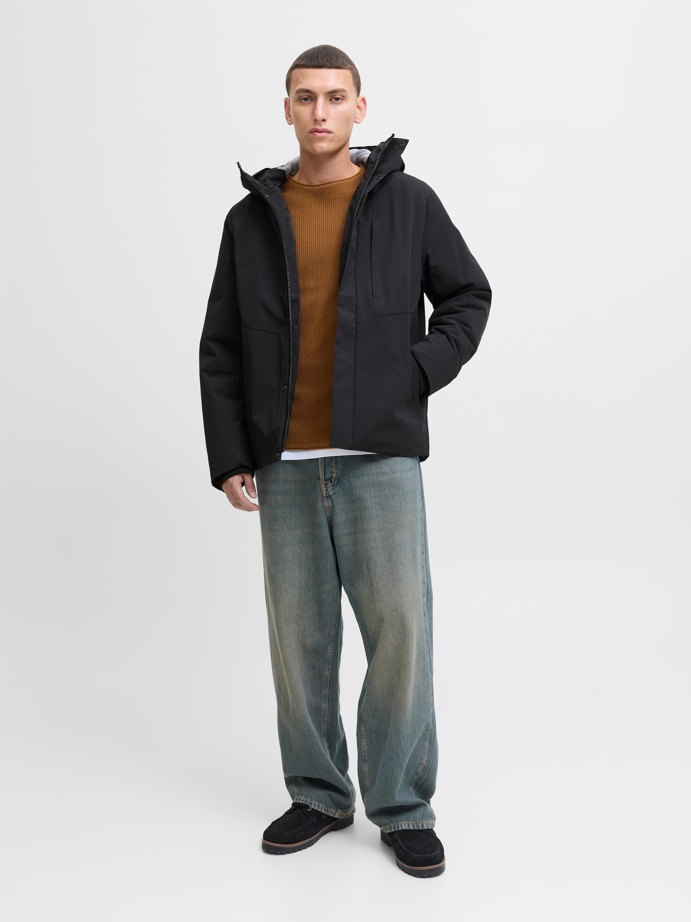 Jack & Jones Outdoorjacke »JJEKEEN JACKET AW25 SN« mit Kapuze