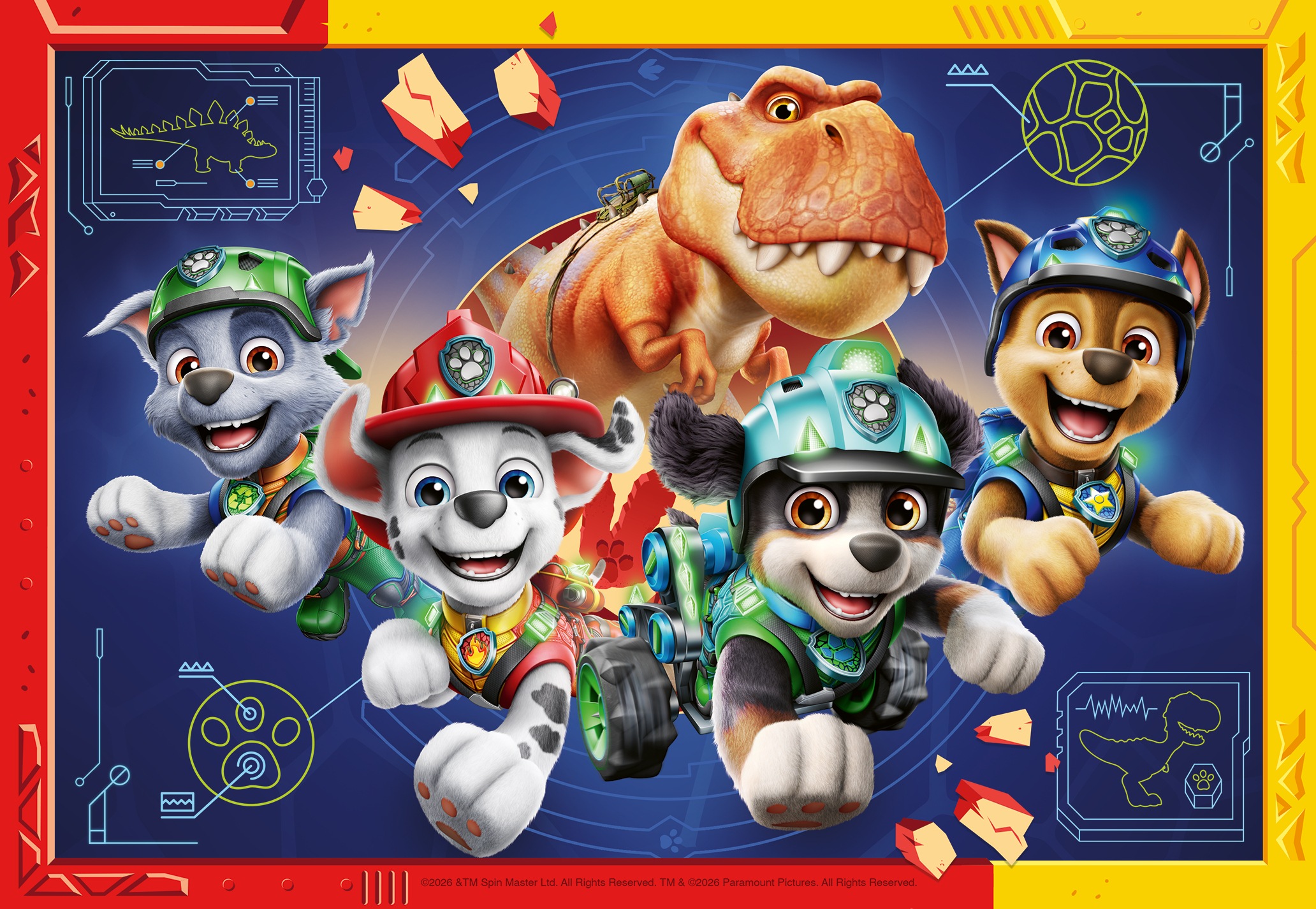 Ravensburger Puzzle »Paw Patrol 3 Dino Movie« Made in Europe