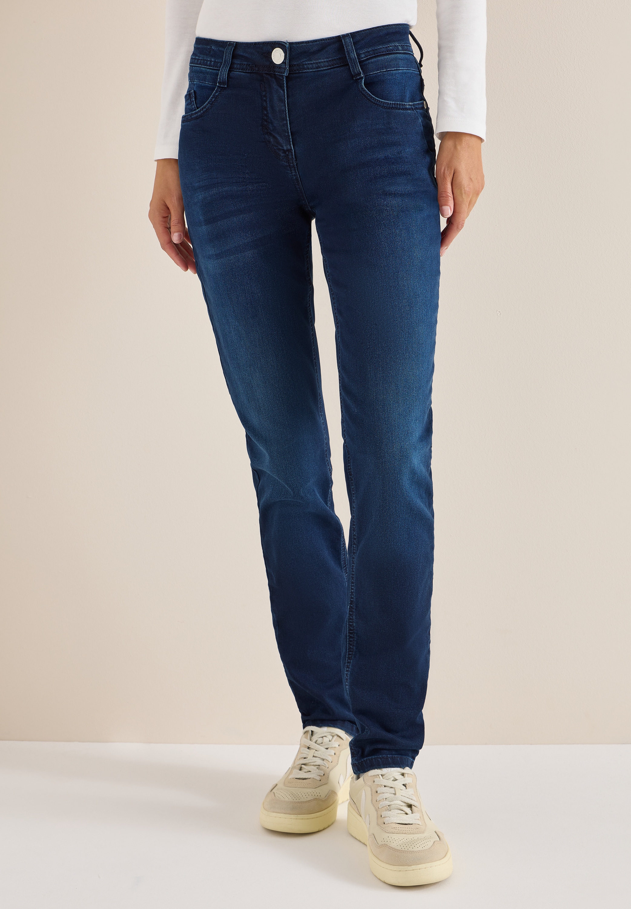Cecil Slim-fit-Jeans 5-Pocket-Style