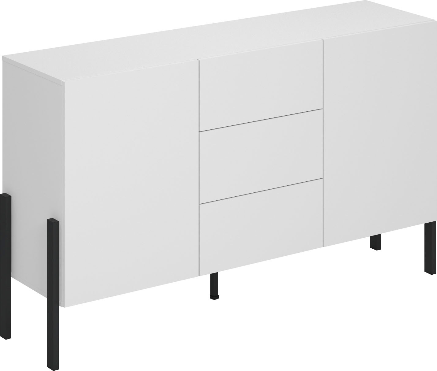 OTTO home Sideboard "Jukon, Breite 150 bzw.180 cm, moderne grifflose Kommod günstig online kaufen